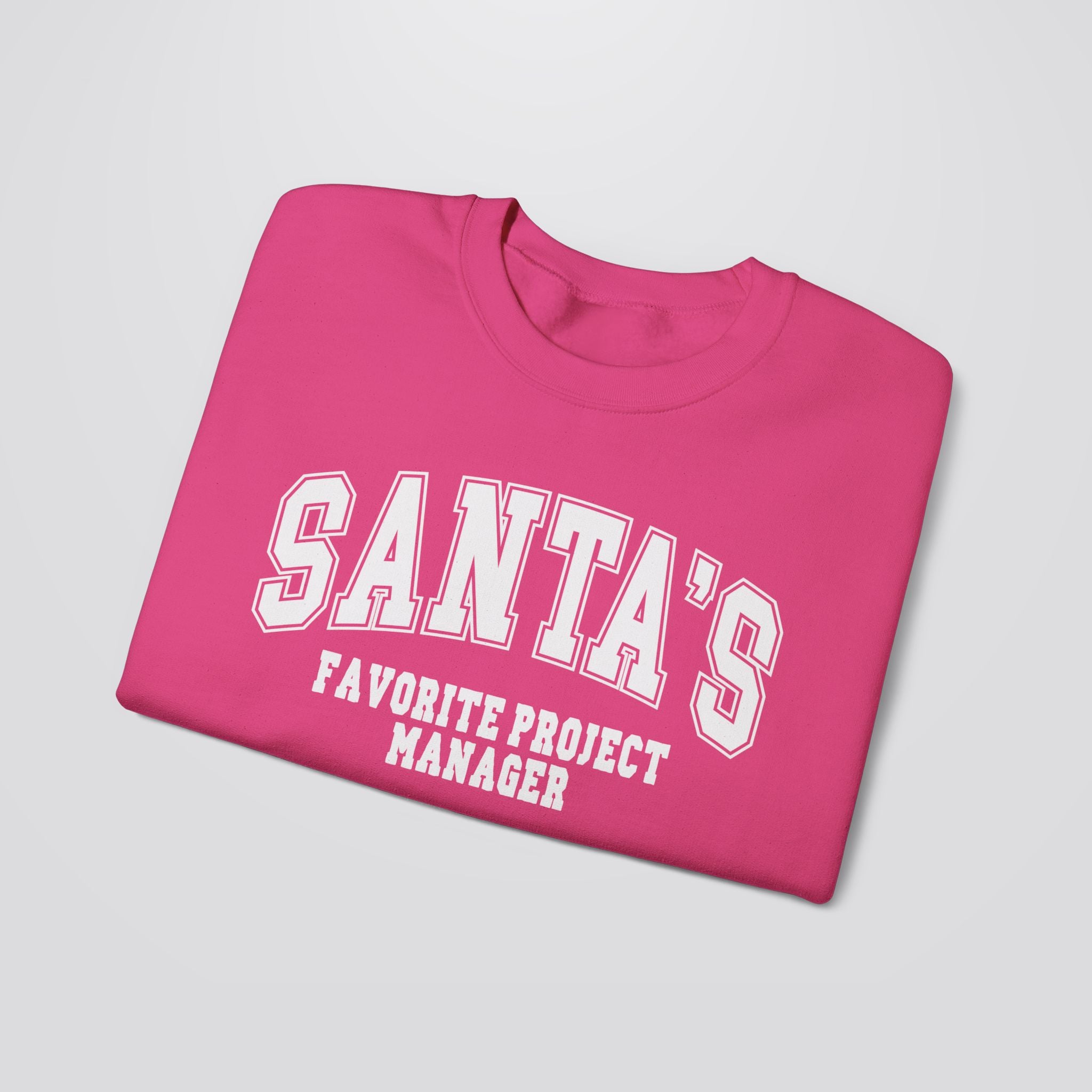 Santa's Favorite Project Manager Christmas Sweatshirt