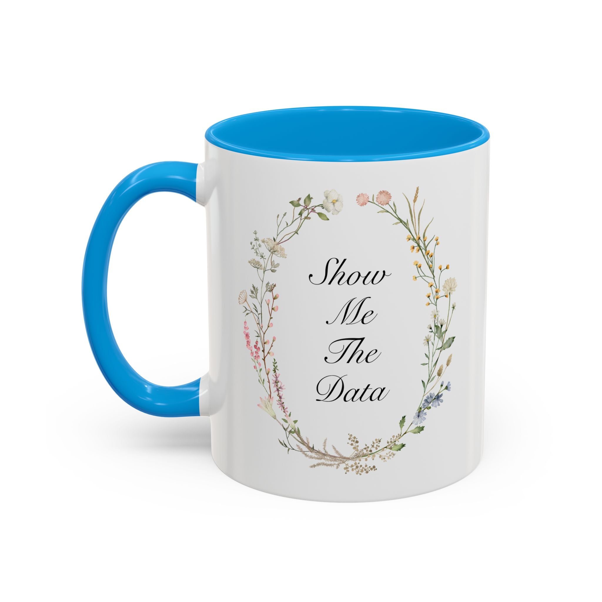 Show Me The Data Mug 11 oz