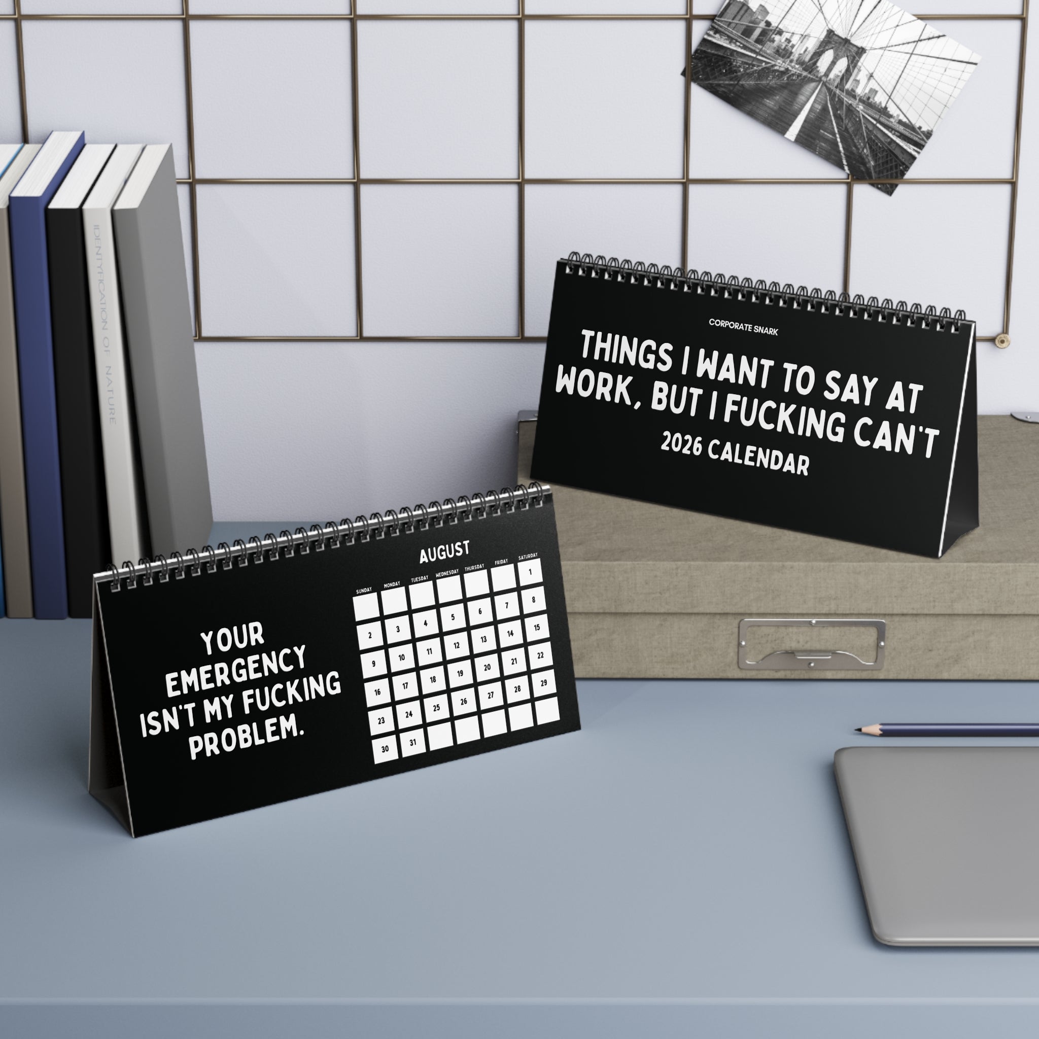 2026 Things I Want To Say At Work Calendar