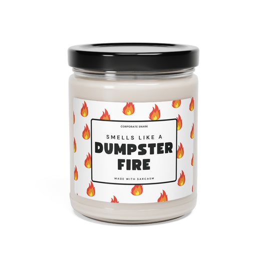 Smells Like a Team Dumpster Fire Candle