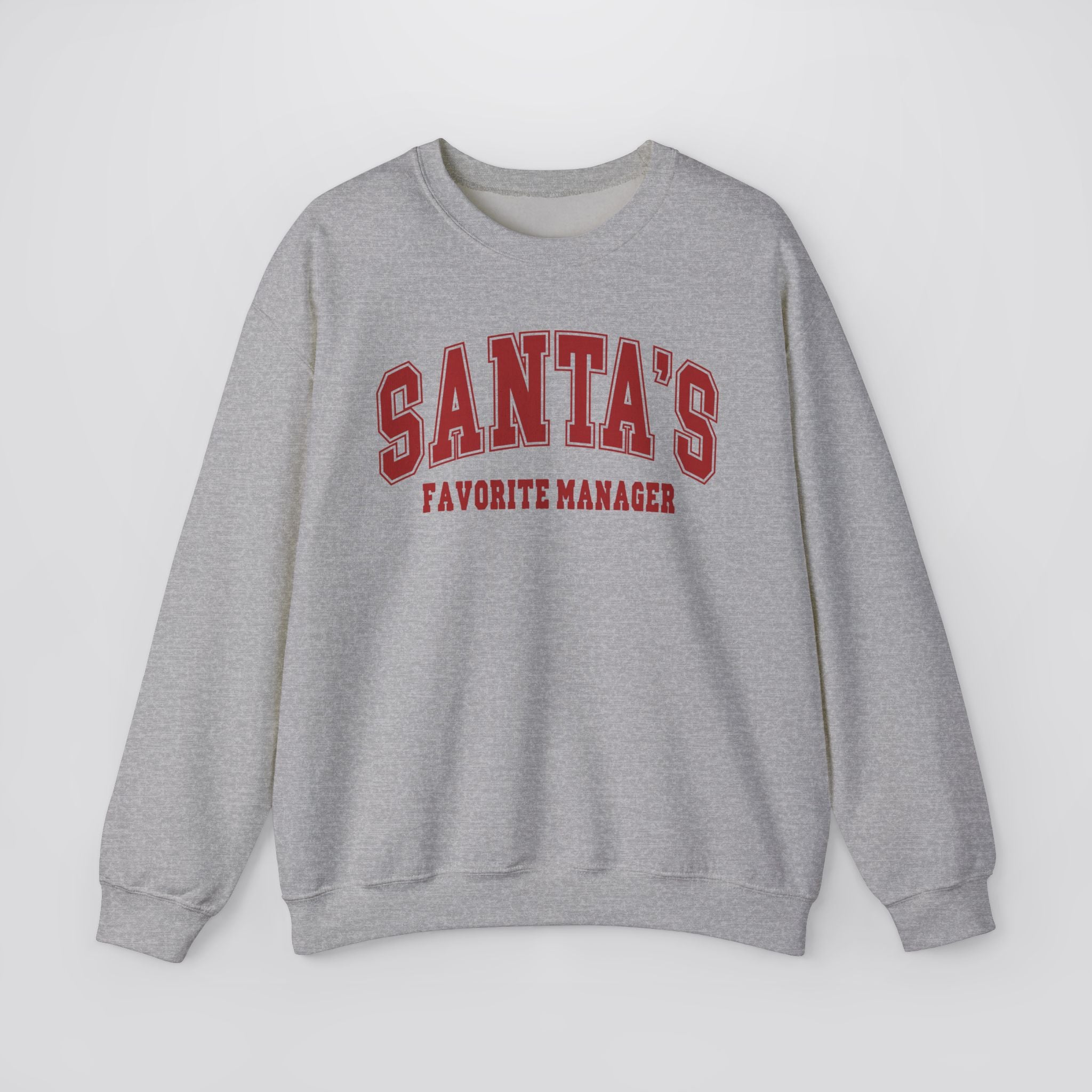 Santa's Favorite Manager Christmas Sweatshirt