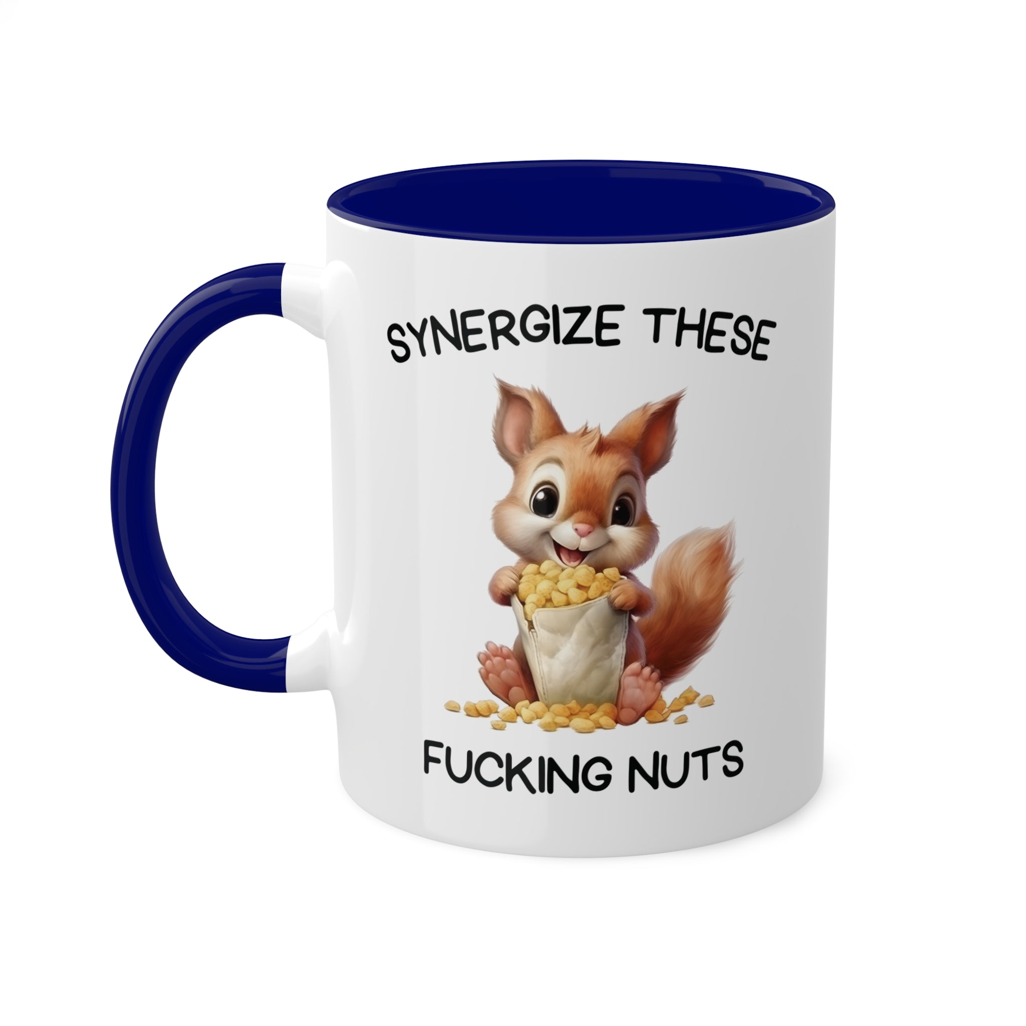 Nutty About Corporate Jargon Mug 11 oz