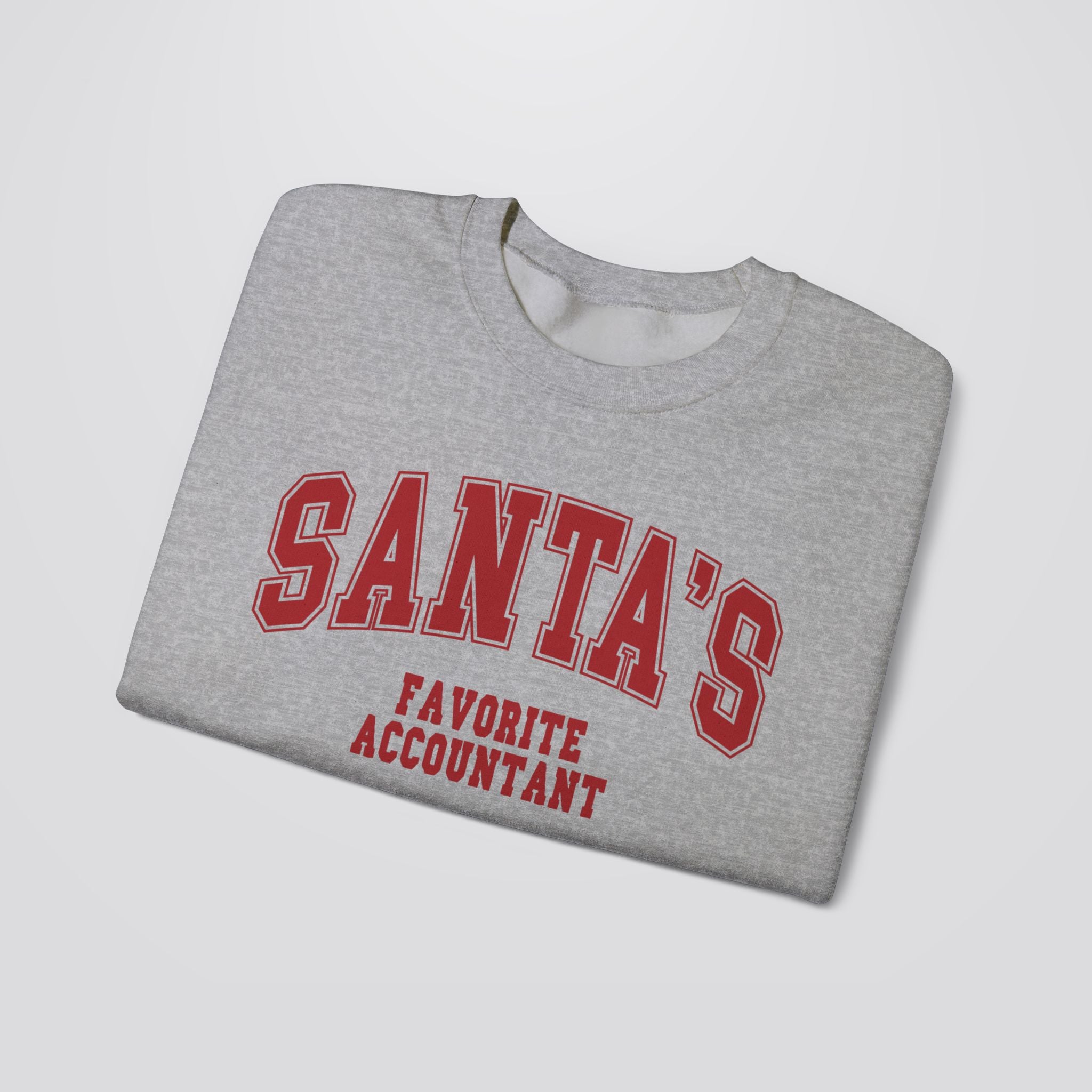 Santa's Favorite Accountant Christmas Sweatshirt