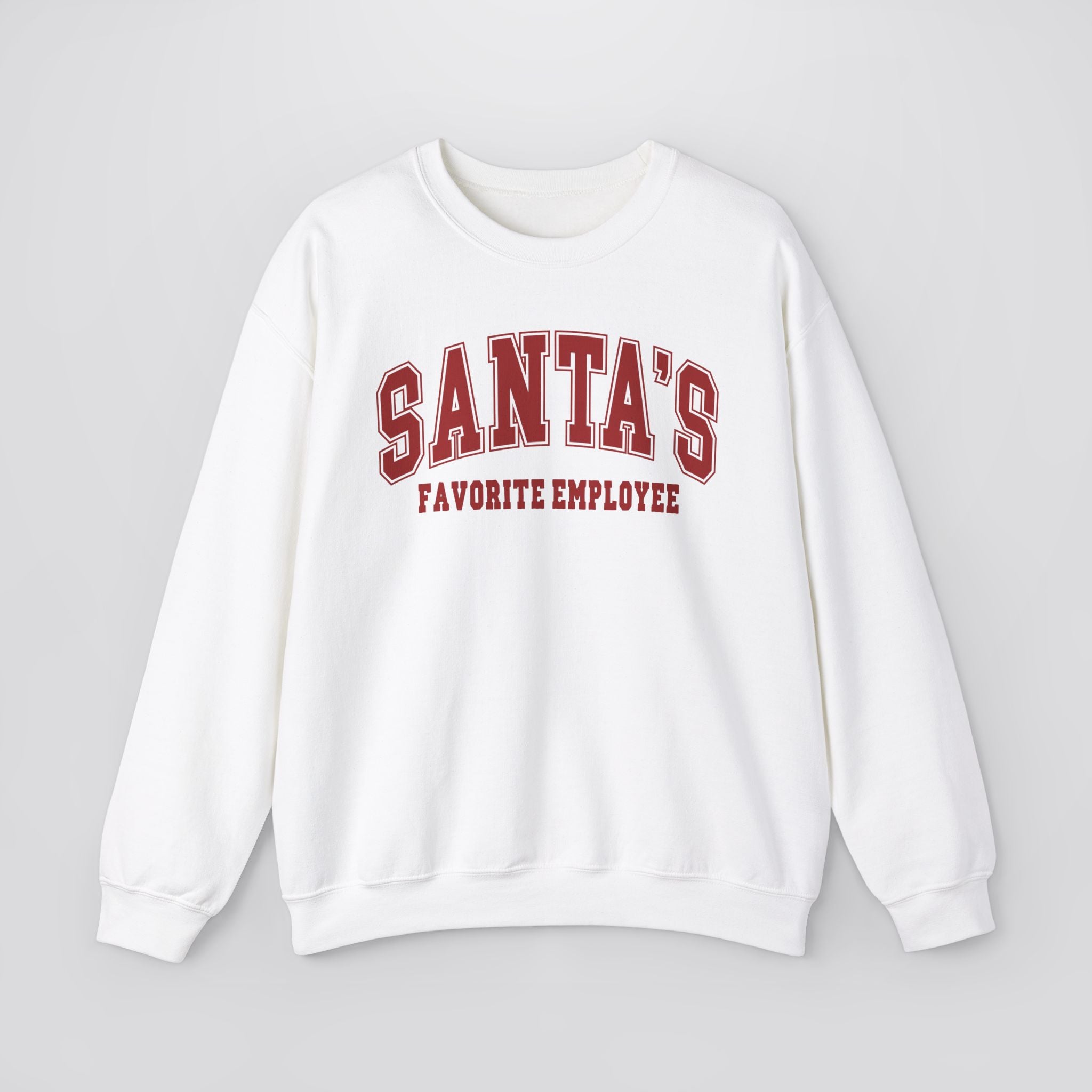 Santa's Favorite Employee Christmas Sweatshirt