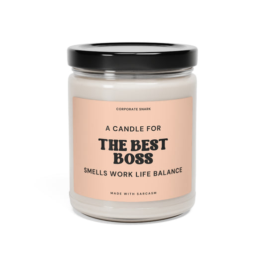 The Best Boss Candle