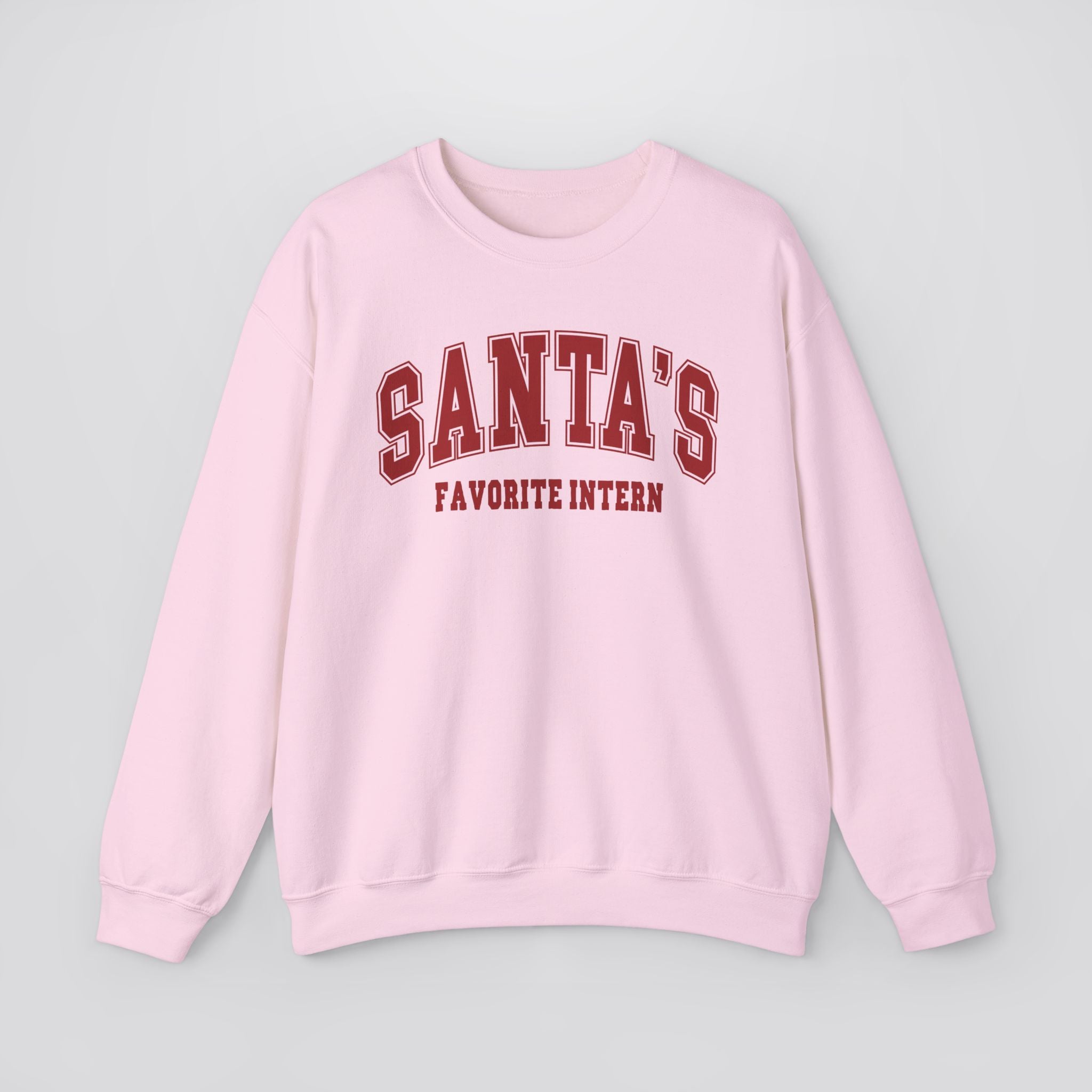 Santa's Favorite Intern Christmas Sweatshirt