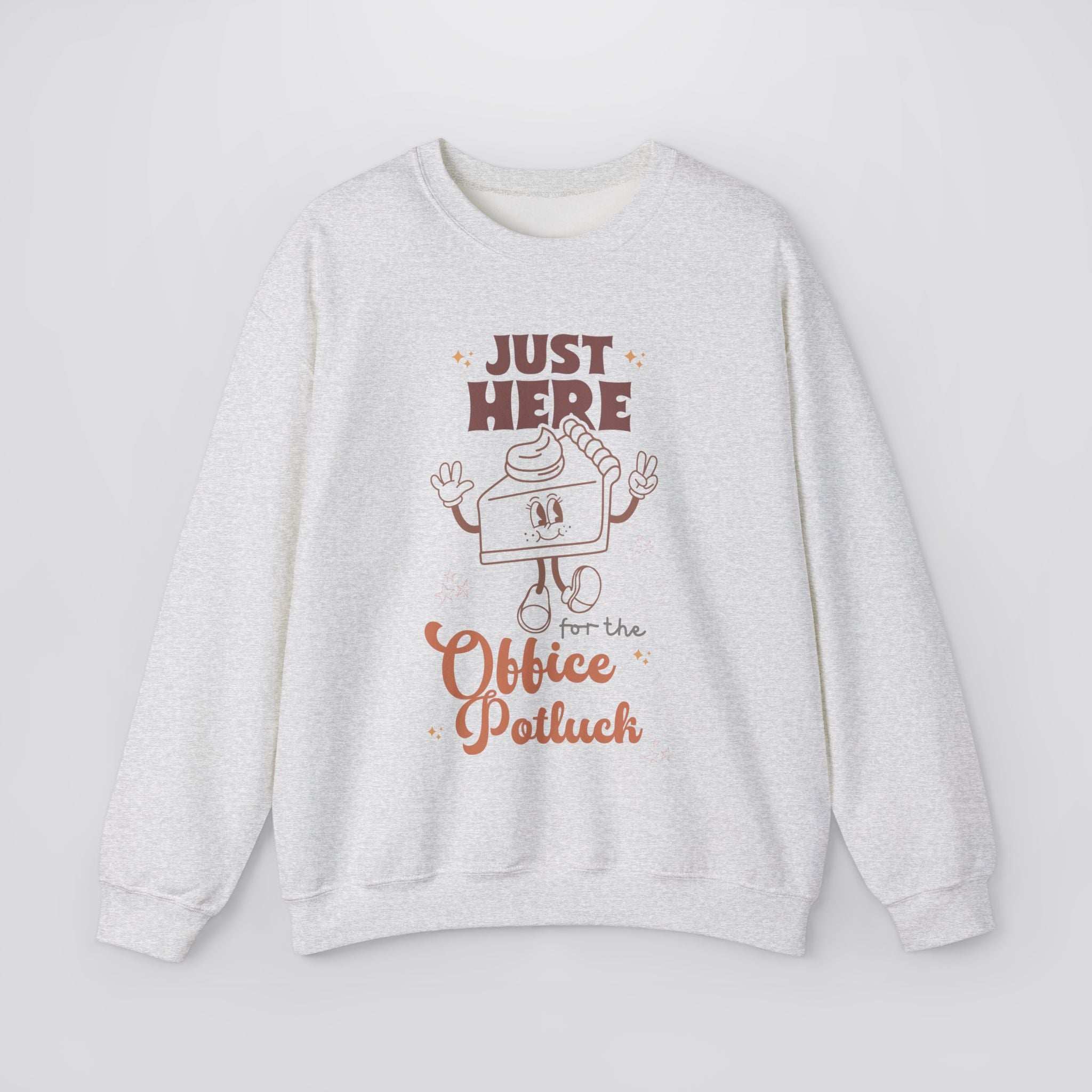 Just Here For The Office Potluck Sweatshirt