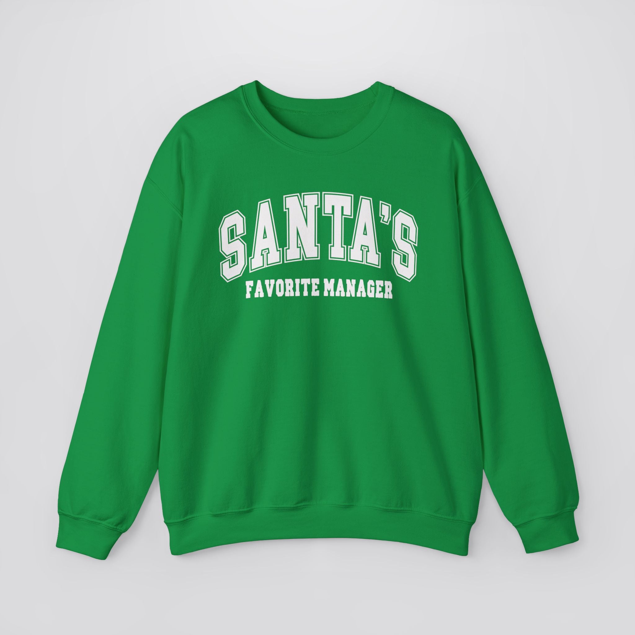 Santa's Favorite Manager Christmas Sweatshirt