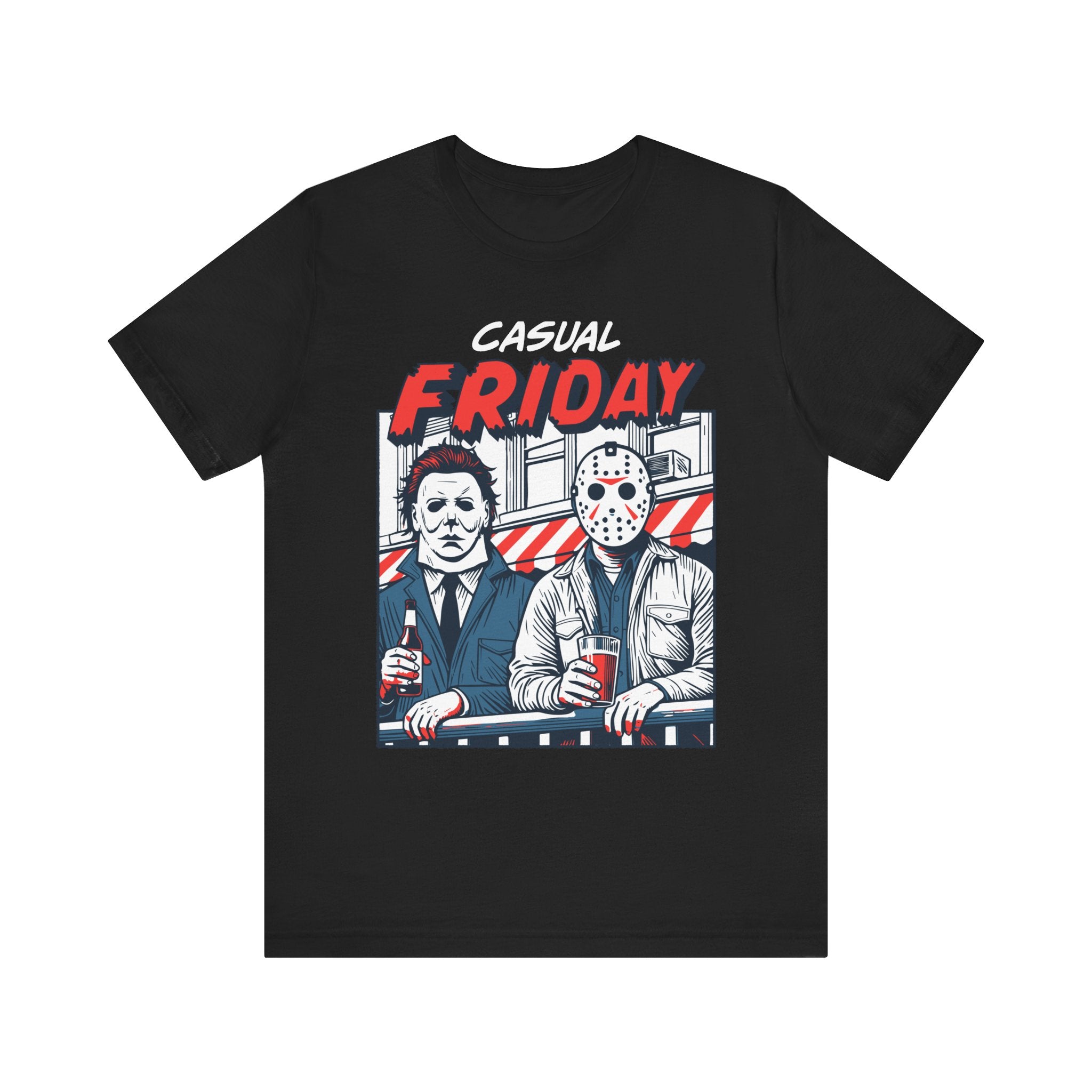 Casual Friday Halloween Tshirt
