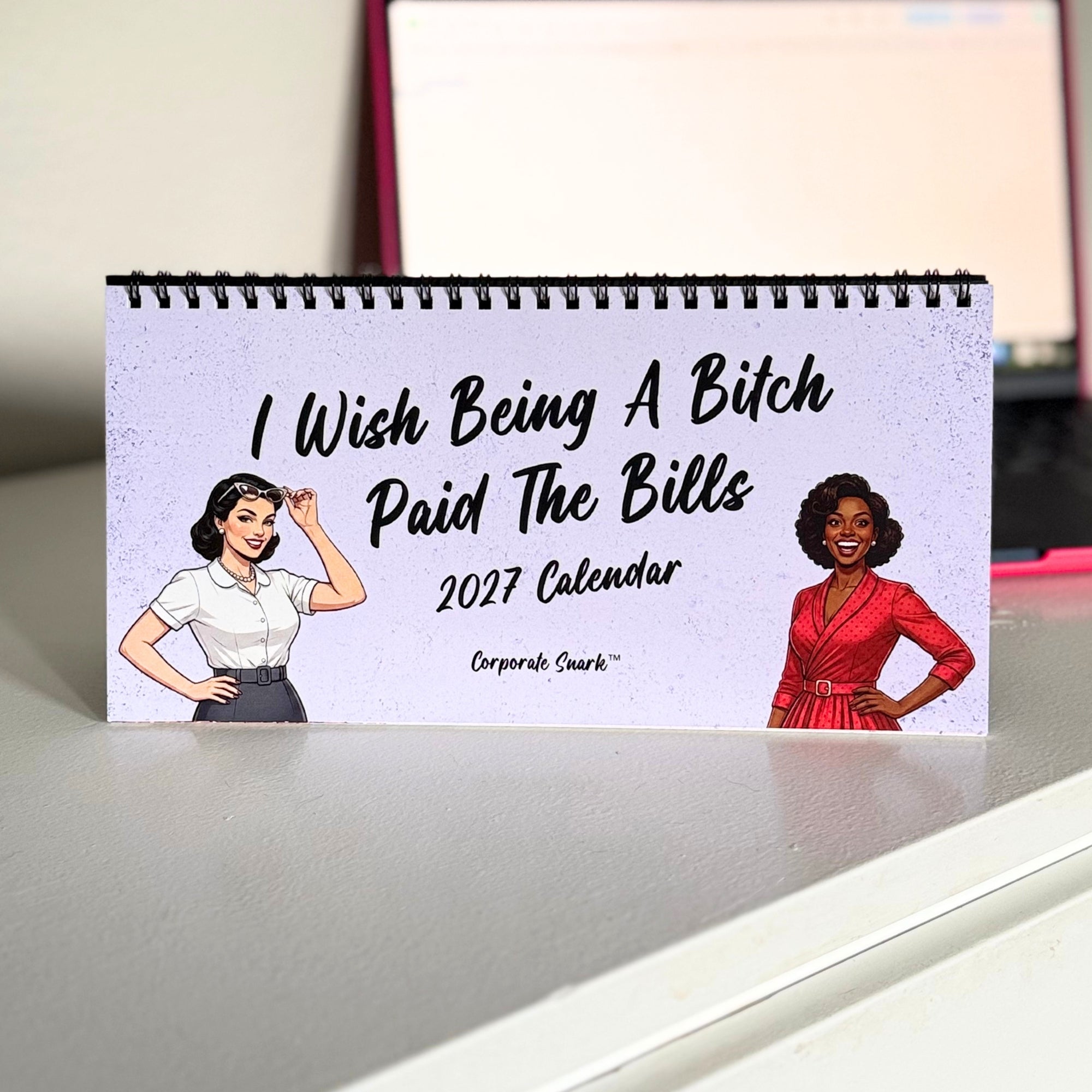 2027 I Wish Being a Bitch Paid The Bills Calendar