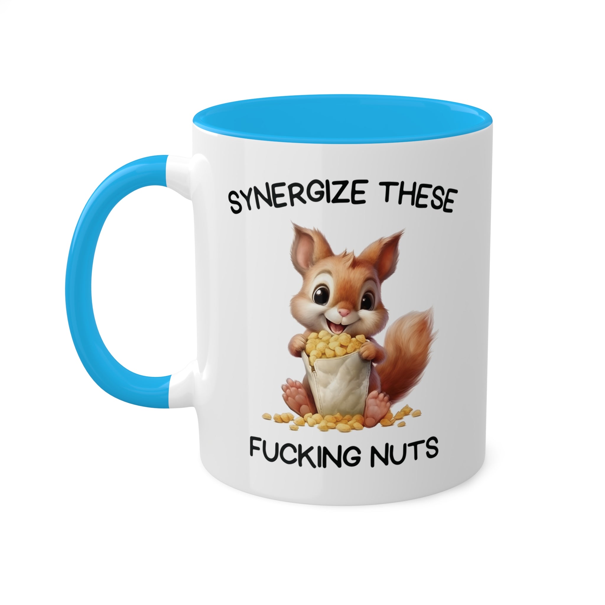 Nutty About Corporate Jargon Mug 11 oz