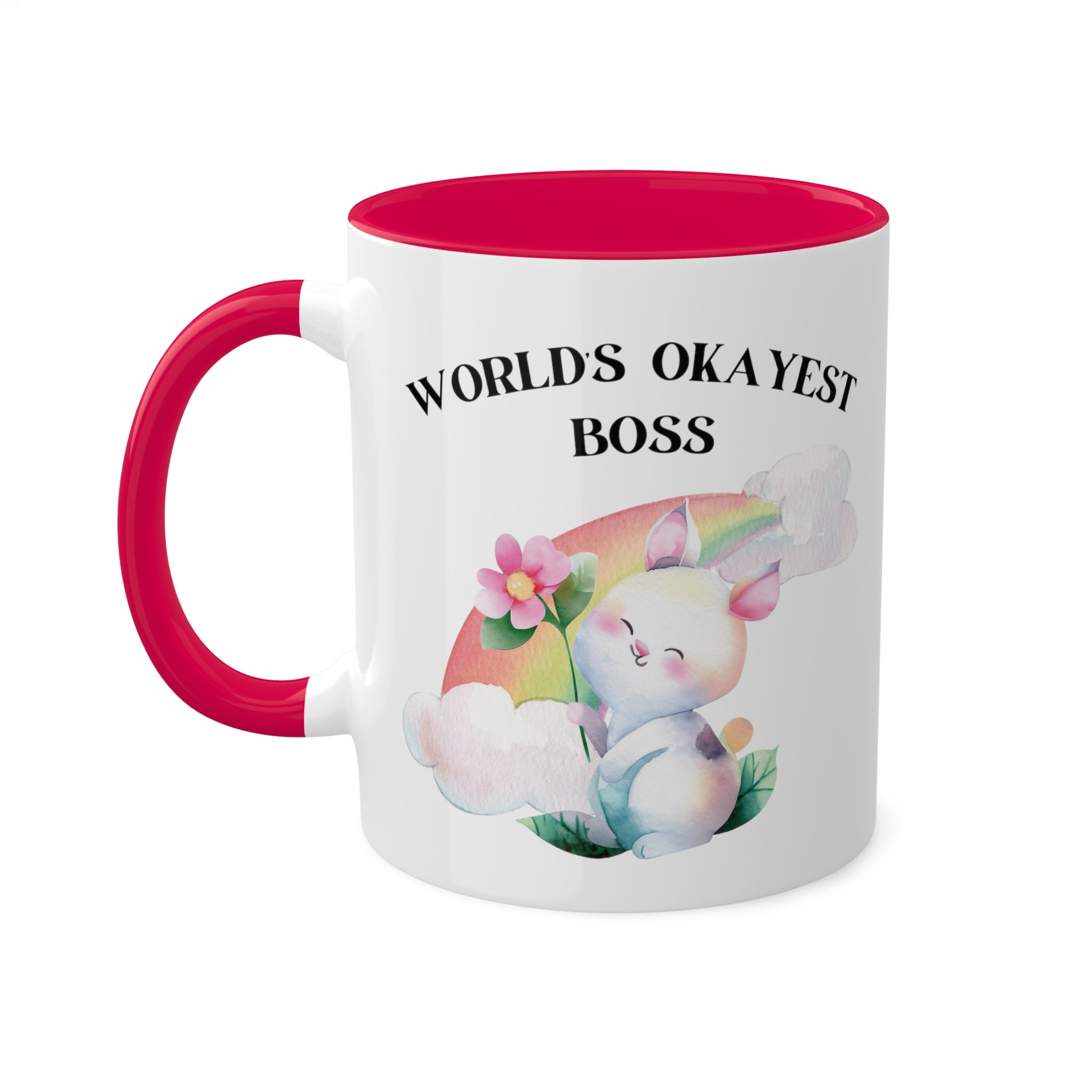 World's Okayest Boss Mug 11 oz