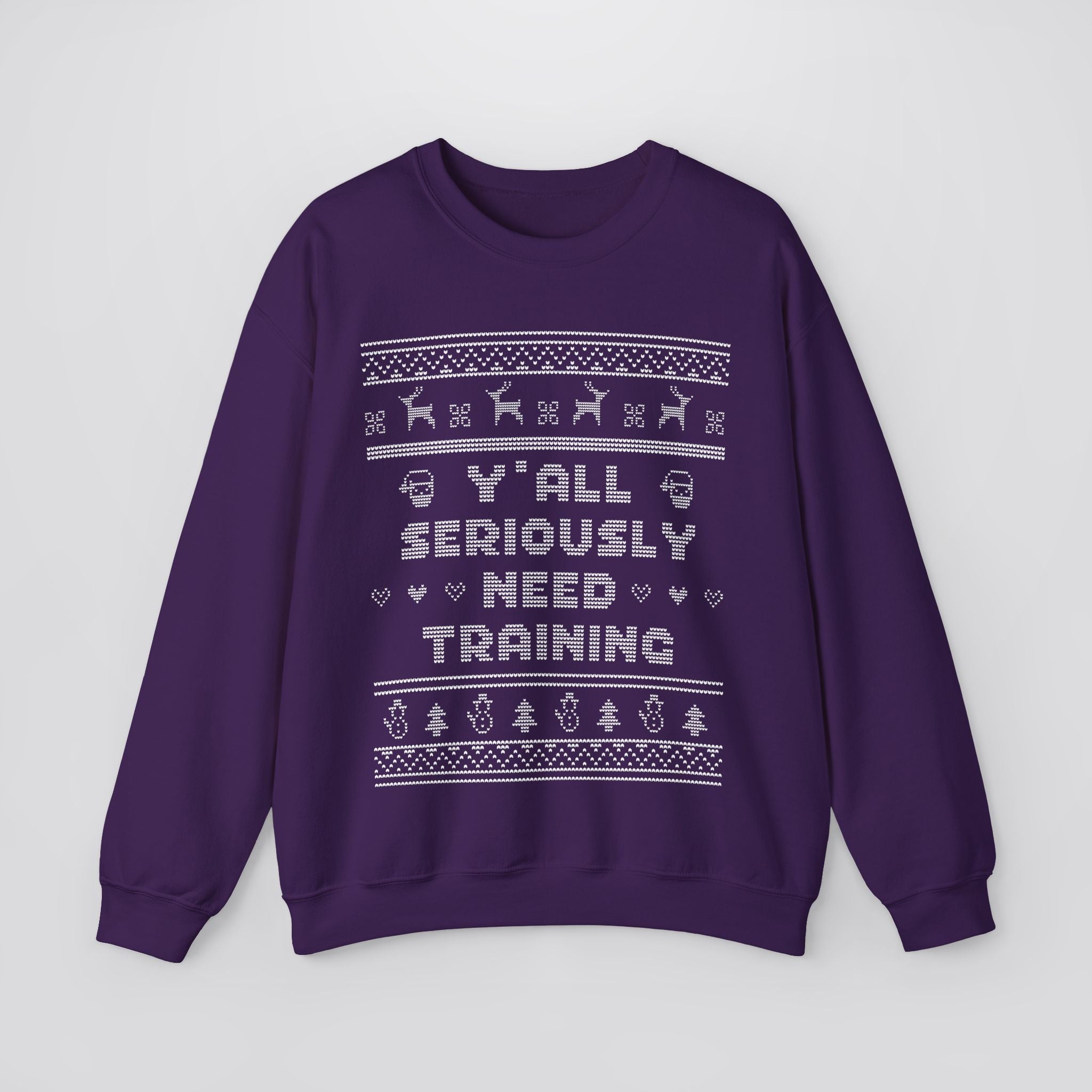 Y'all Need Training Ugly Christmas Sweatshirt