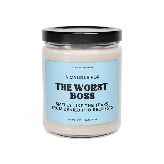 The Worst Boss Candle