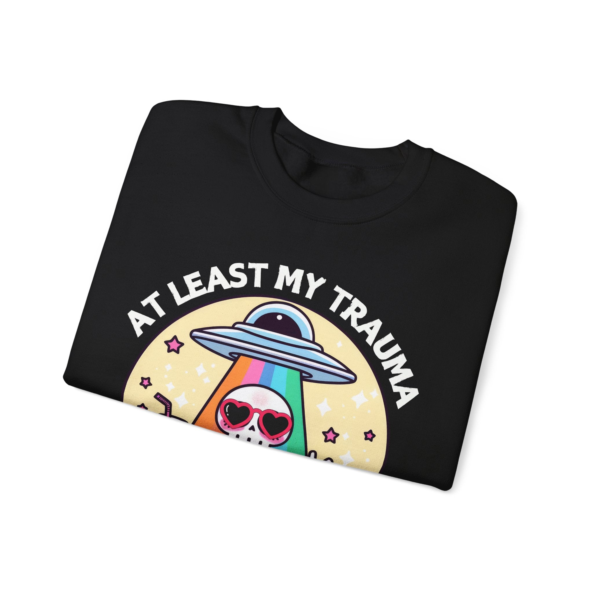 At Least My Trauma Made Me Funny Sweatshirt UK