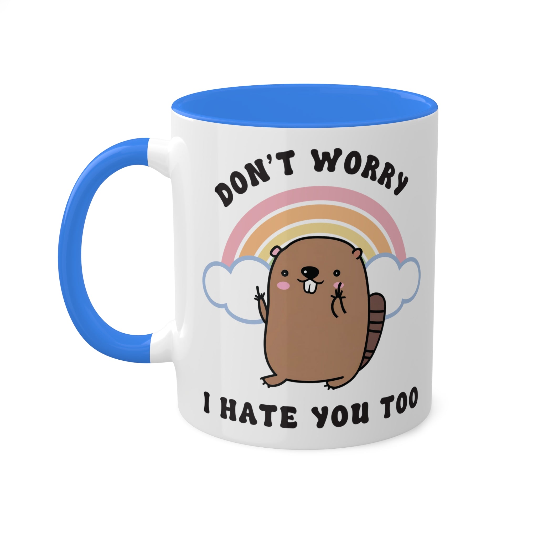 Flipping Feelings Beaver Mug 11 oz