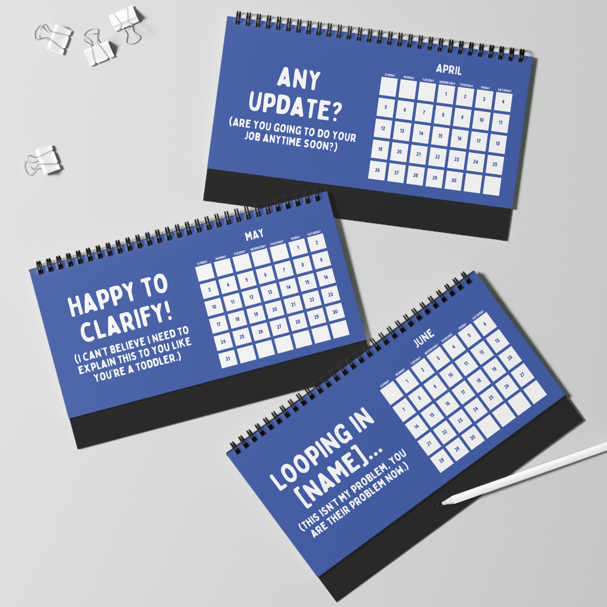 2026 Per My Previous Email Calendar