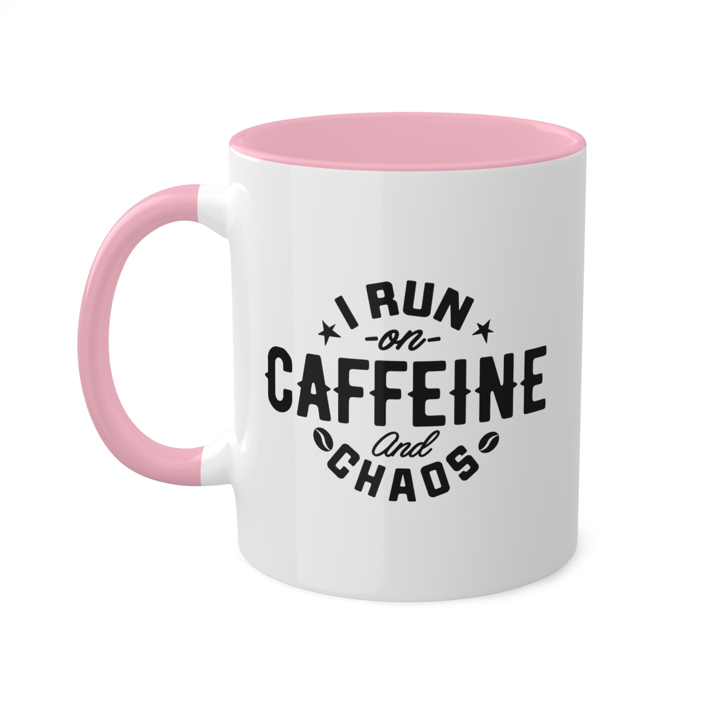 I Run On Caffeine Mug 11 oz