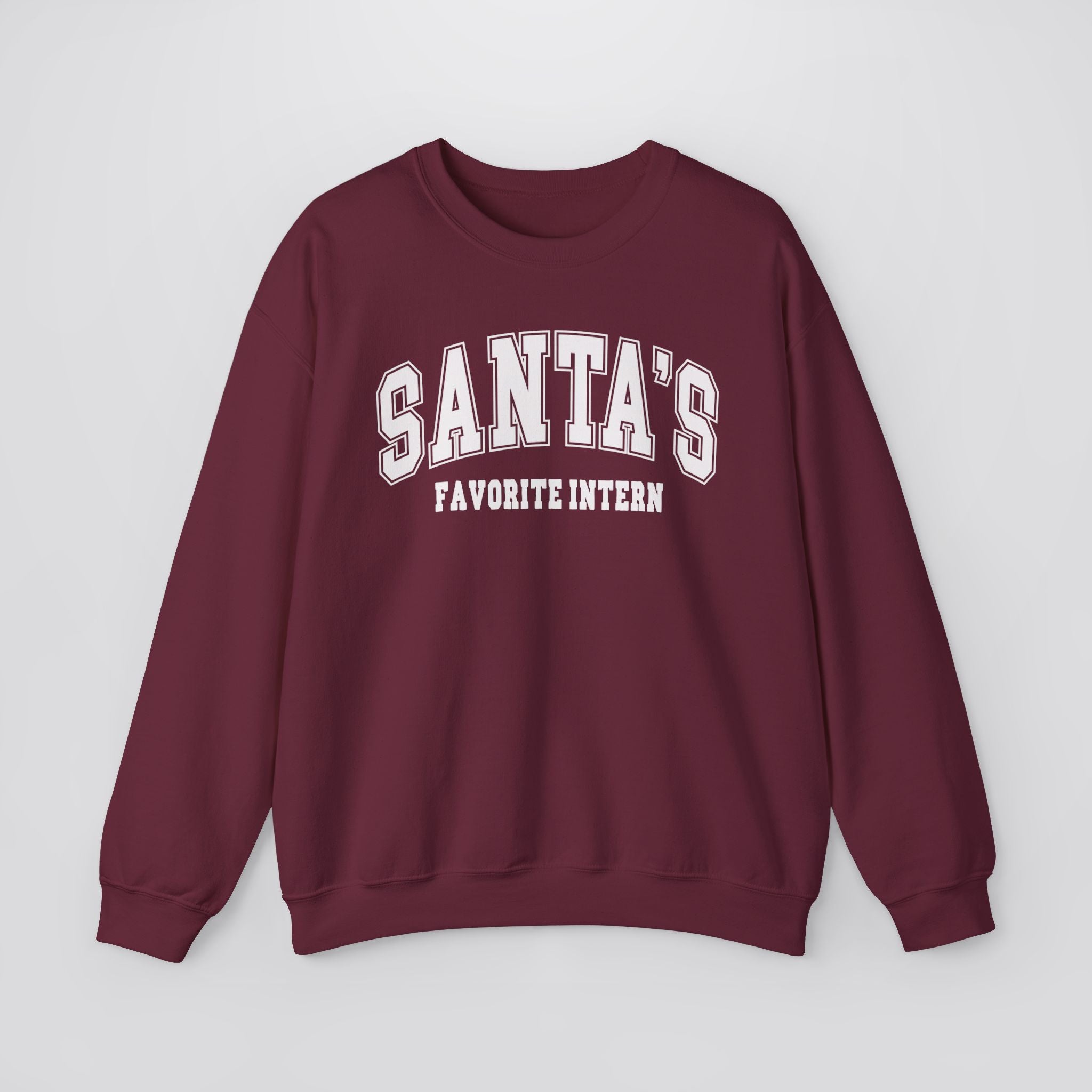 Santa's Favorite Intern Christmas Sweatshirt