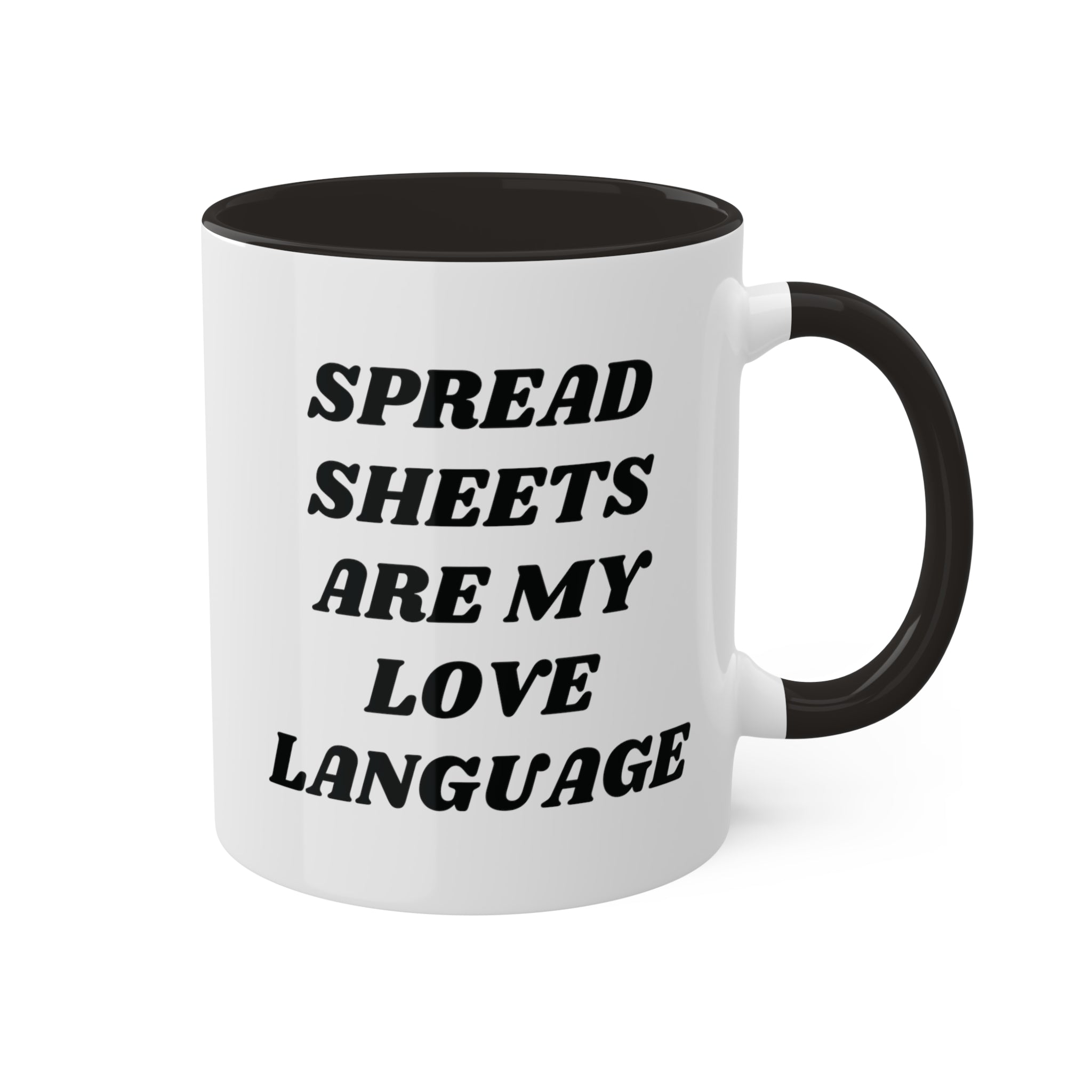 Spreadsheets Are My Love Language Mug 11 oz