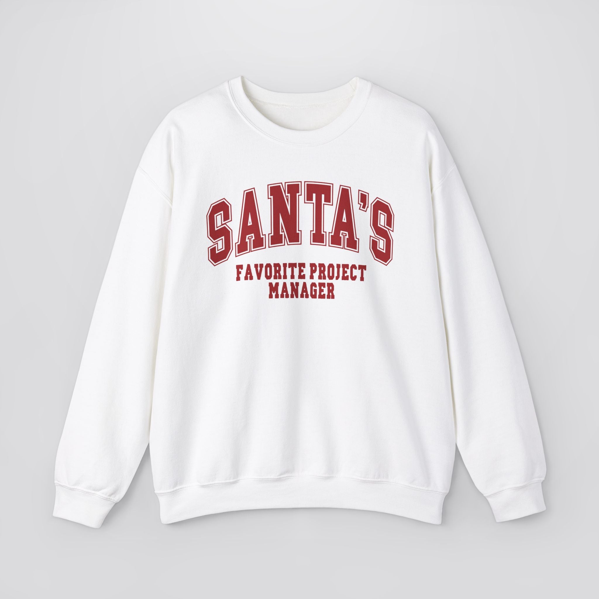 Santa's Favorite Project Manager Christmas Sweatshirt