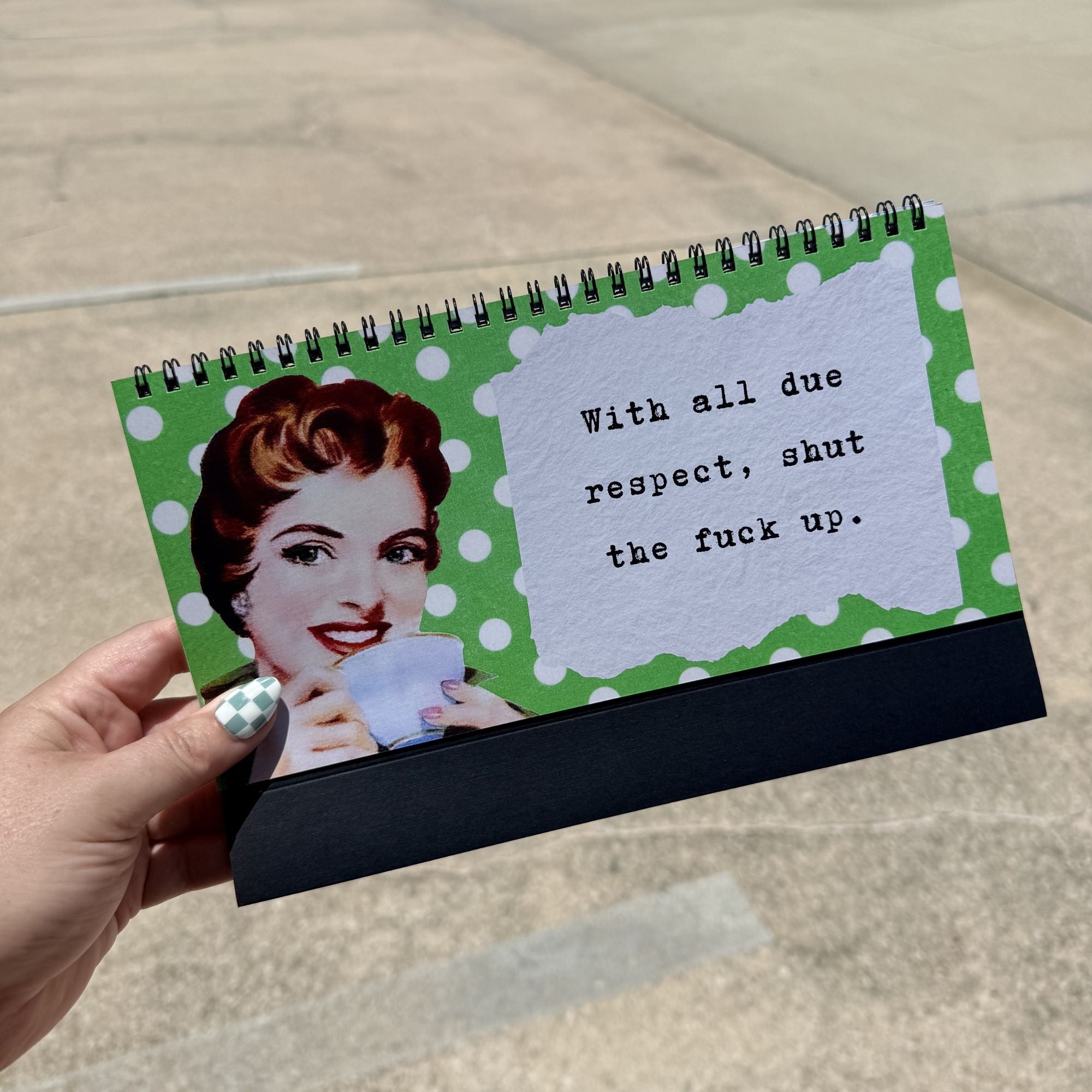 Sassy & Sweary Desk Flip Sign