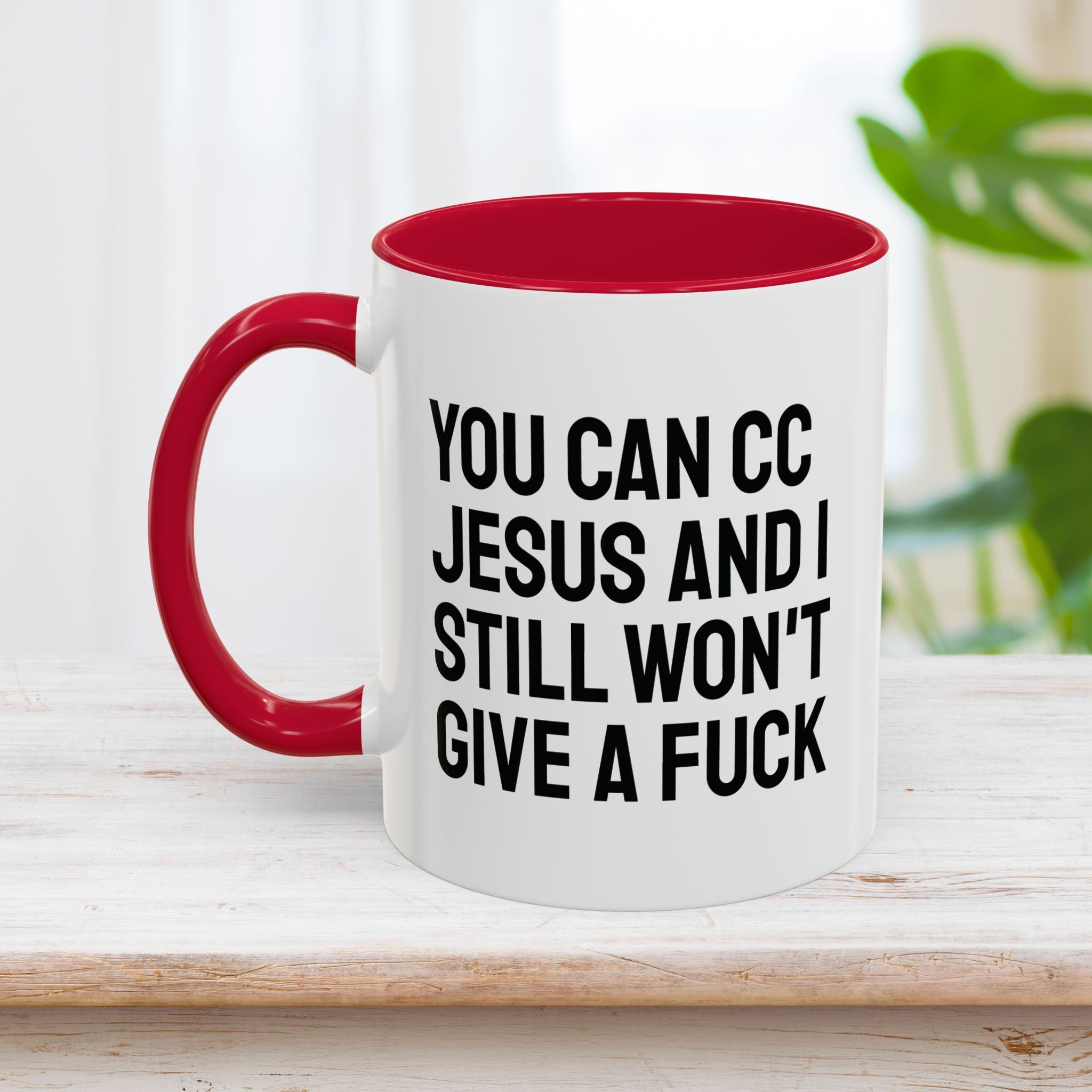 You Can CC Jesus Mug