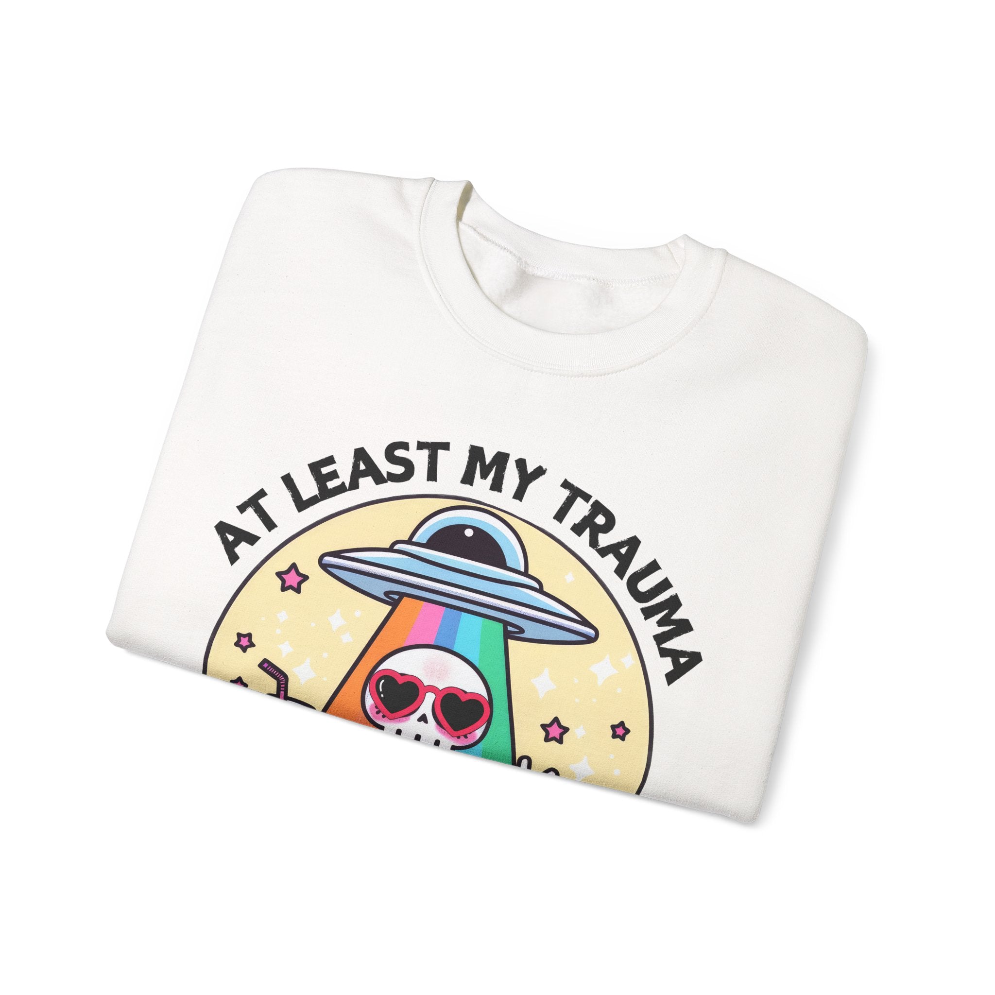 At Least My Trauma Made Me Funny Sweatshirt UK