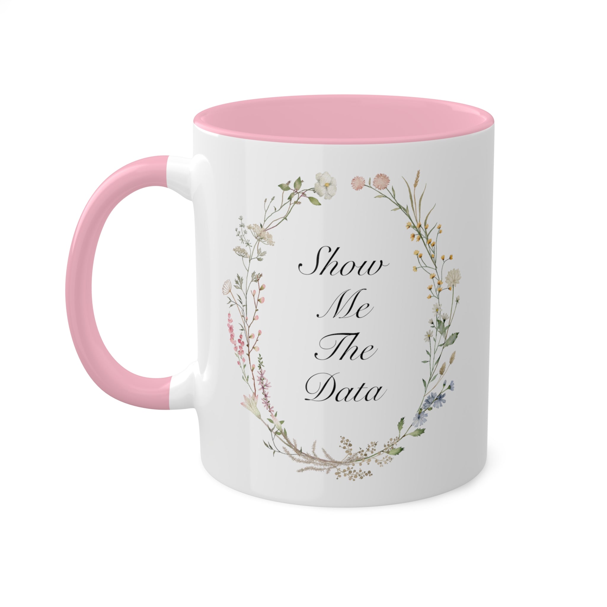 Show Me The Data Mug 11 oz