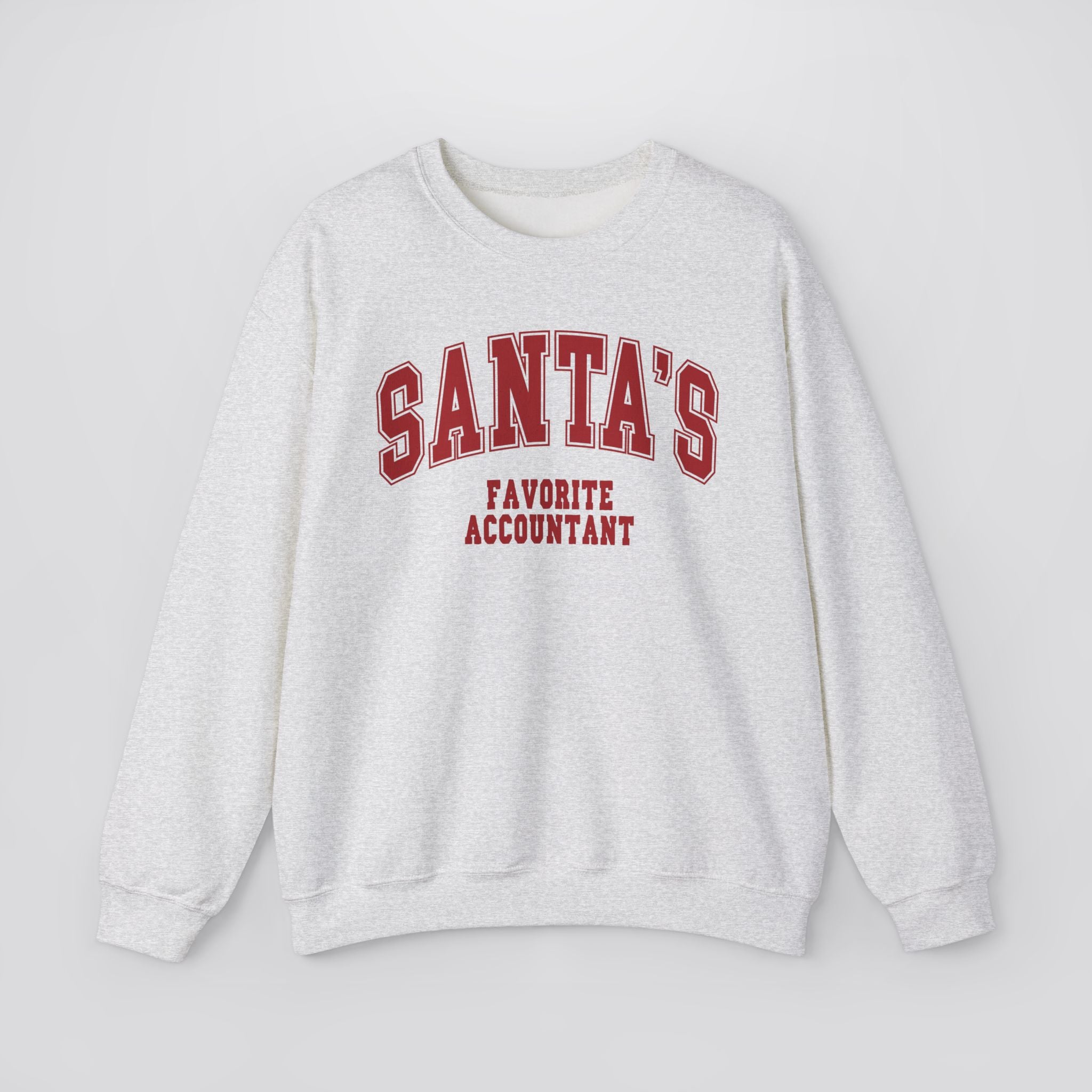 Santa's Favorite Accountant Christmas Sweatshirt