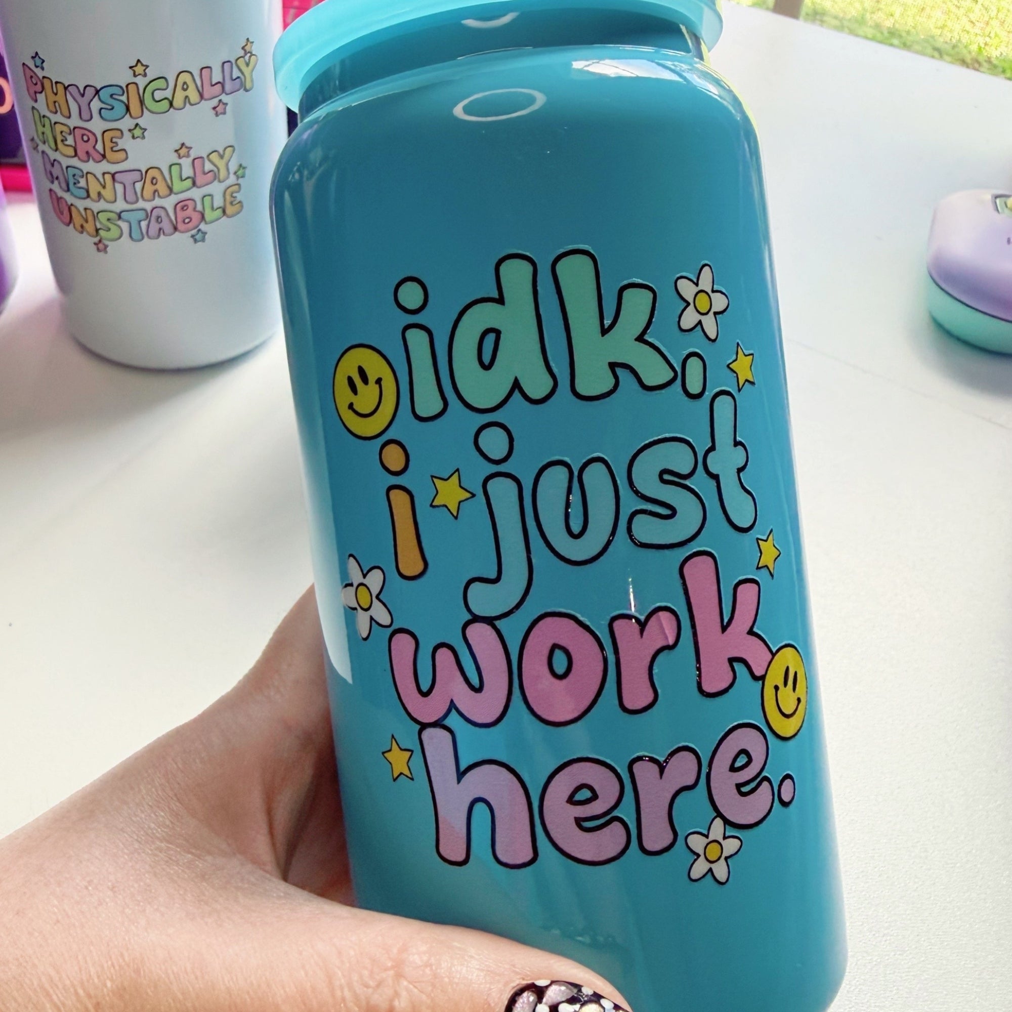 IDK I Just Work Here Tumbler