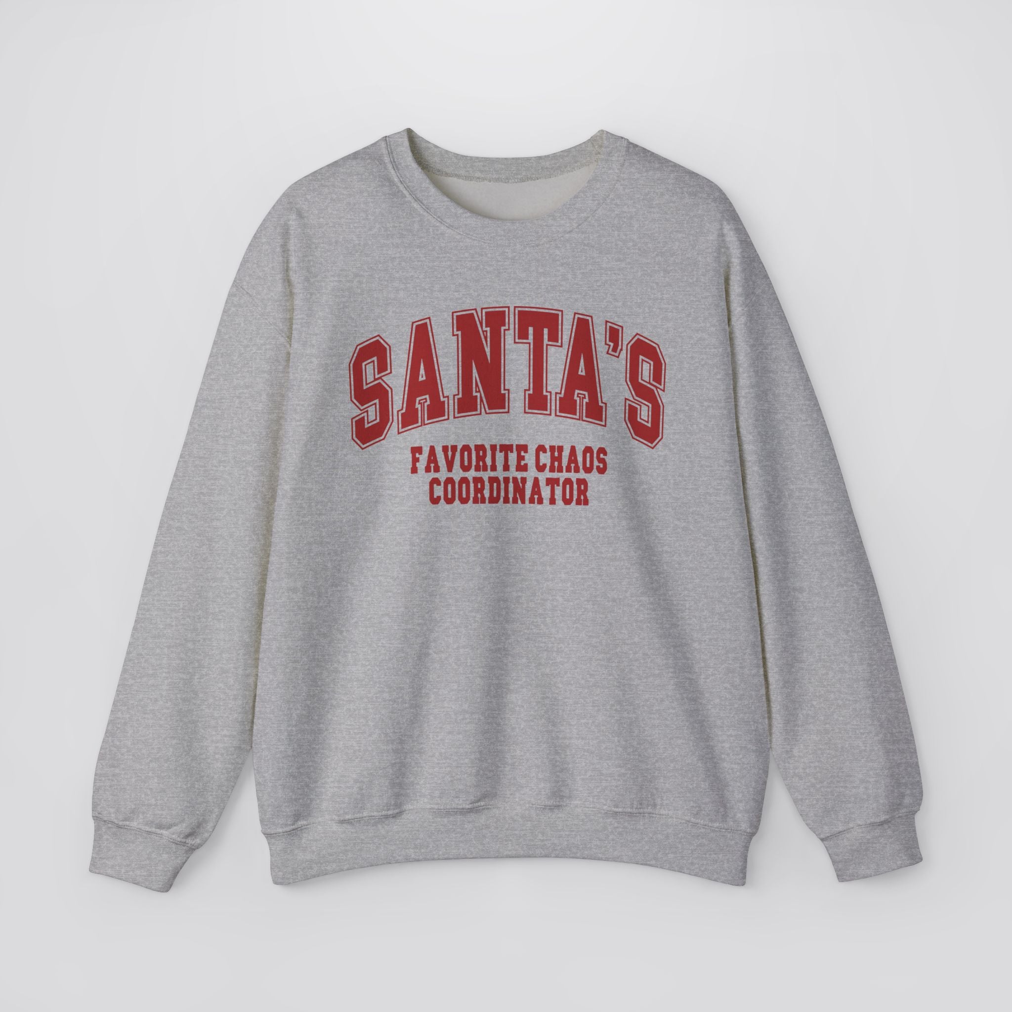 Santa's Favorite Chaos Coordinator Christmas Sweatshirt