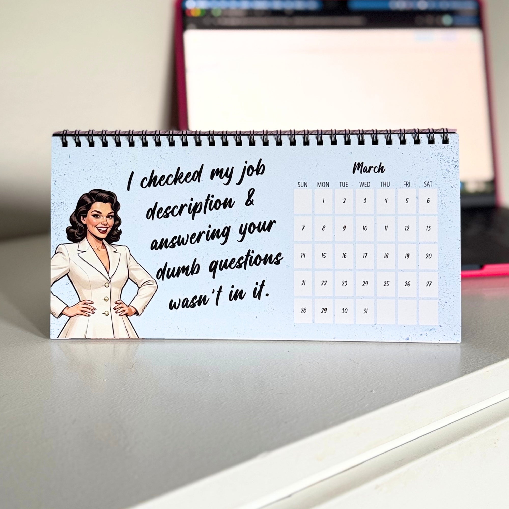 2027 I Wish Being a Bitch Paid The Bills Calendar