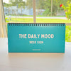 The Daily Mood Desk Sign Colorful