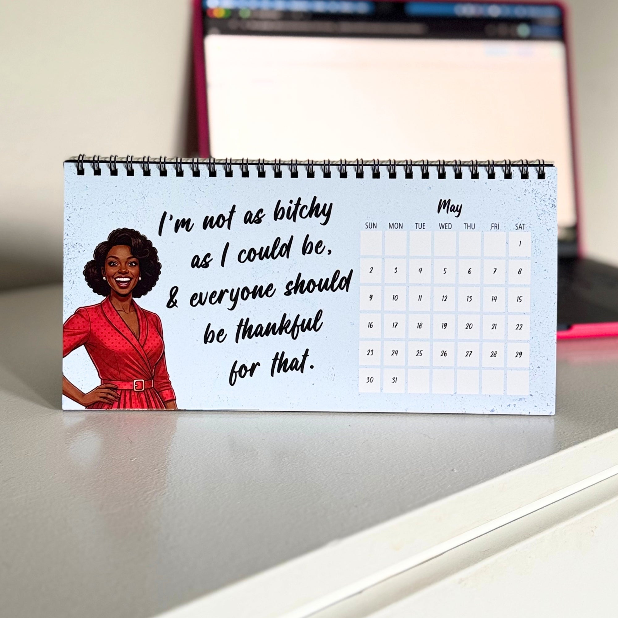 2027 I Wish Being a Bitch Paid The Bills Calendar