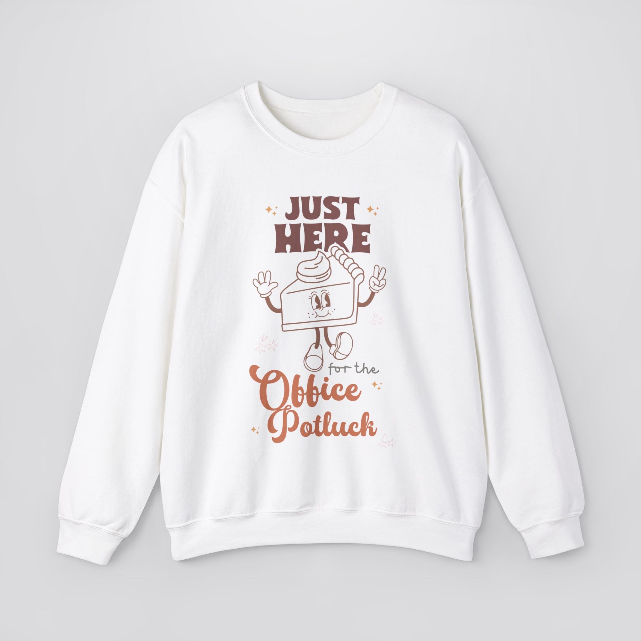 Just Here For The Office Potluck Sweatshirt