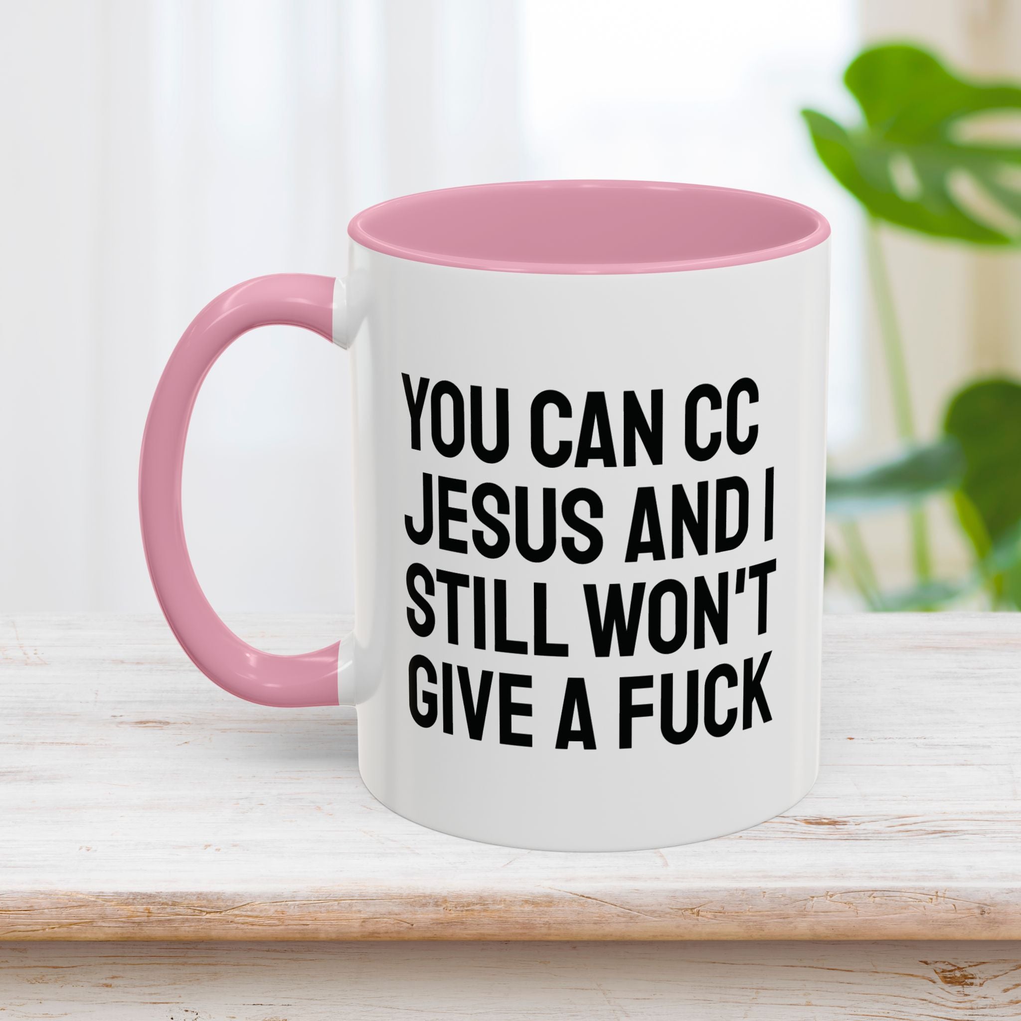 You Can CC Jesus Mug