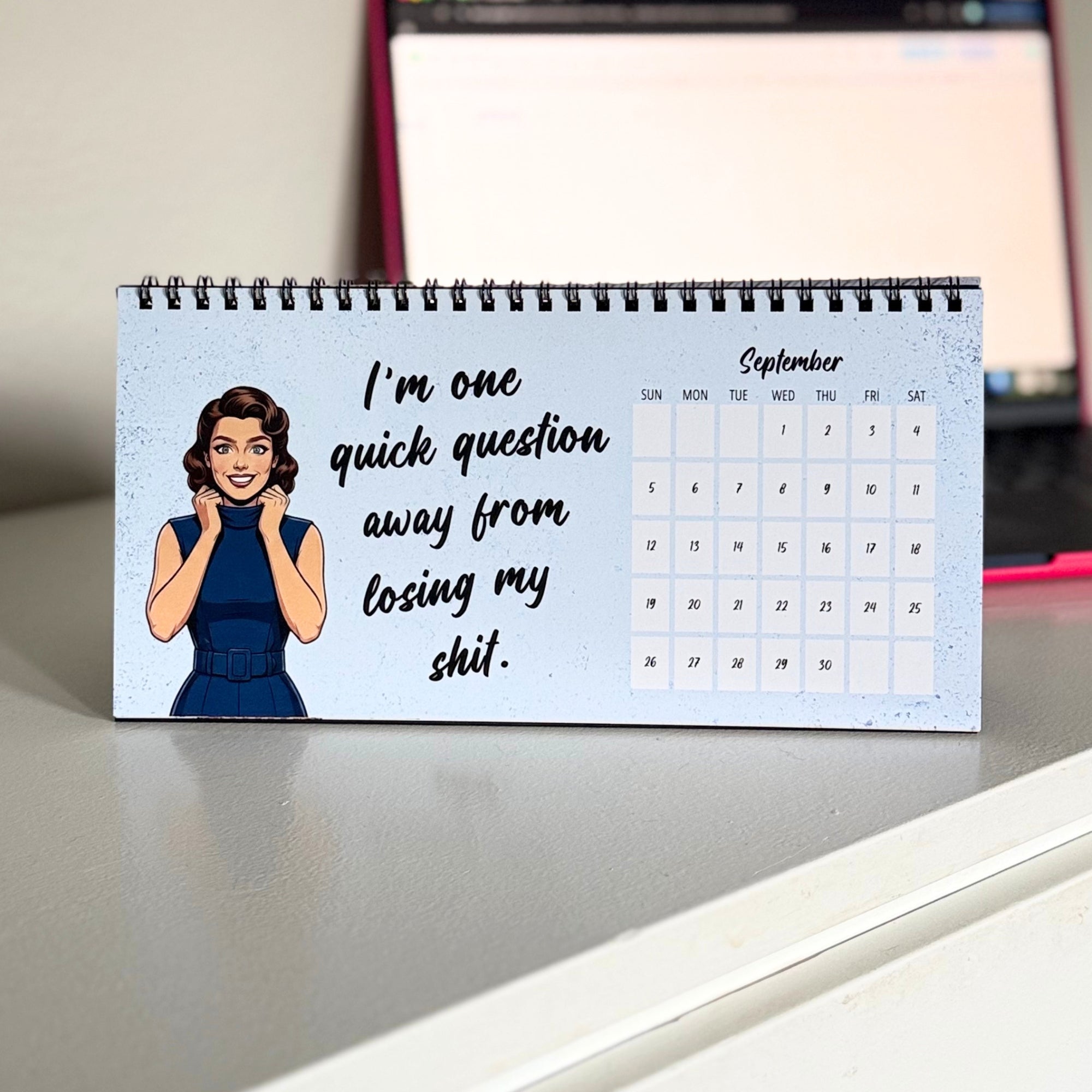 2027 I Wish Being a Bitch Paid The Bills Calendar