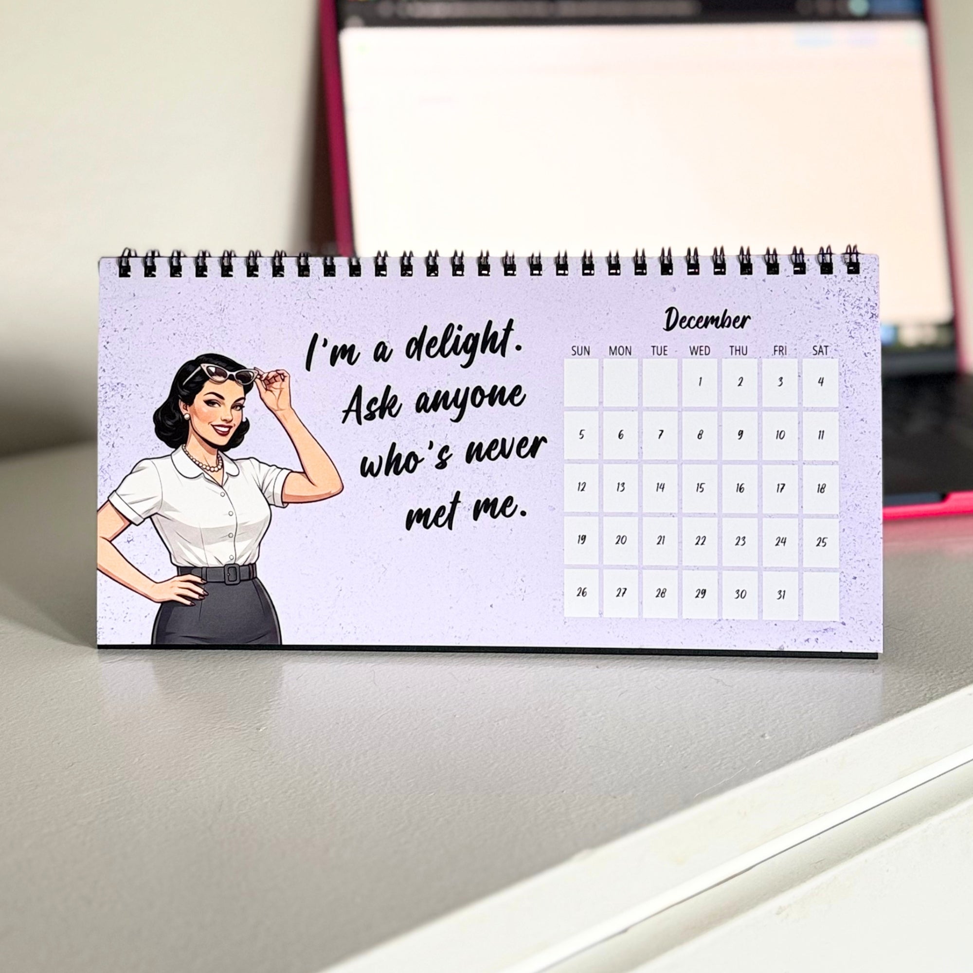 2027 I Wish Being a Bitch Paid The Bills Calendar