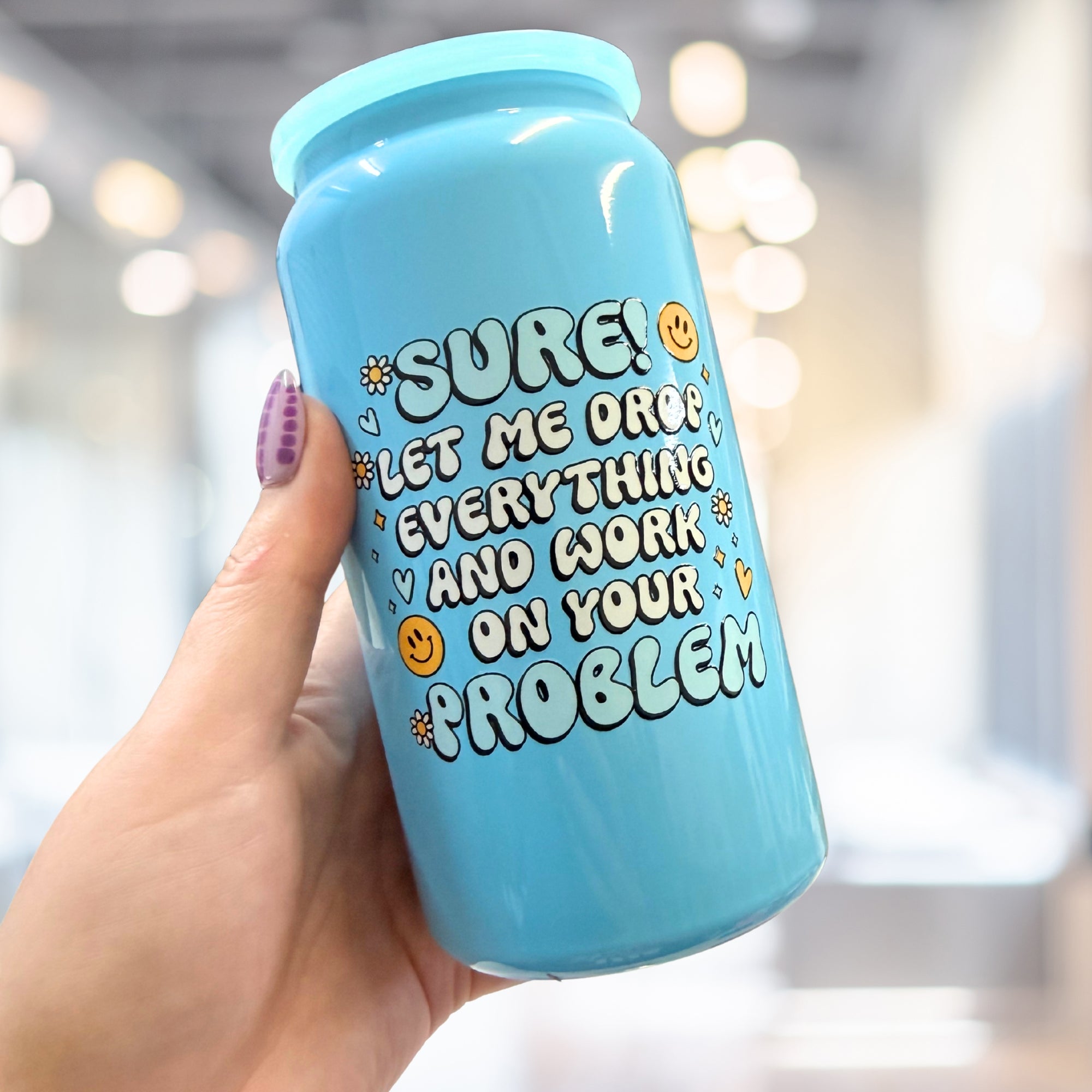 Sure Let Me Drop Everything Tumbler