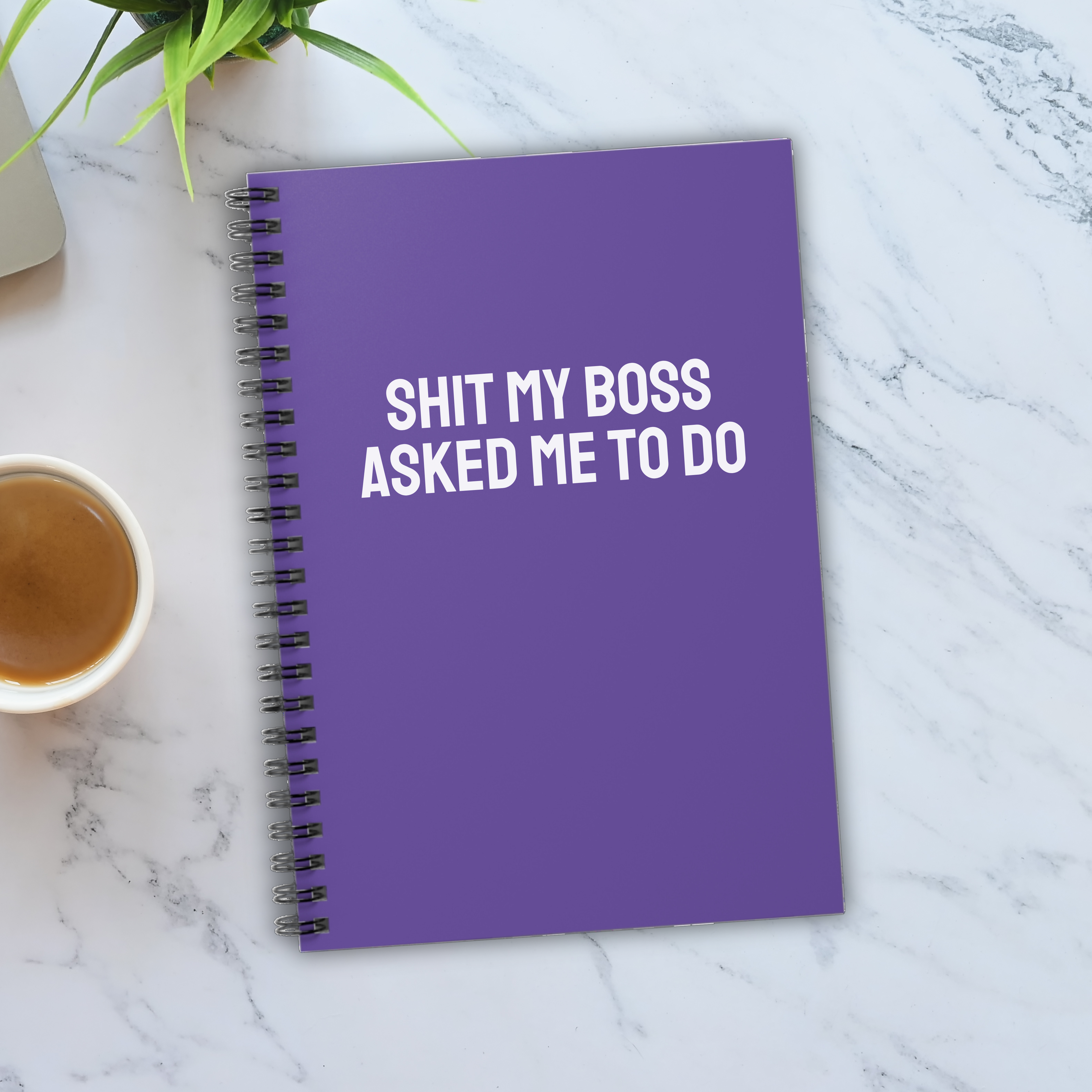 Shit My Boss Asked Me to Do Notebook – Corporate Snark
