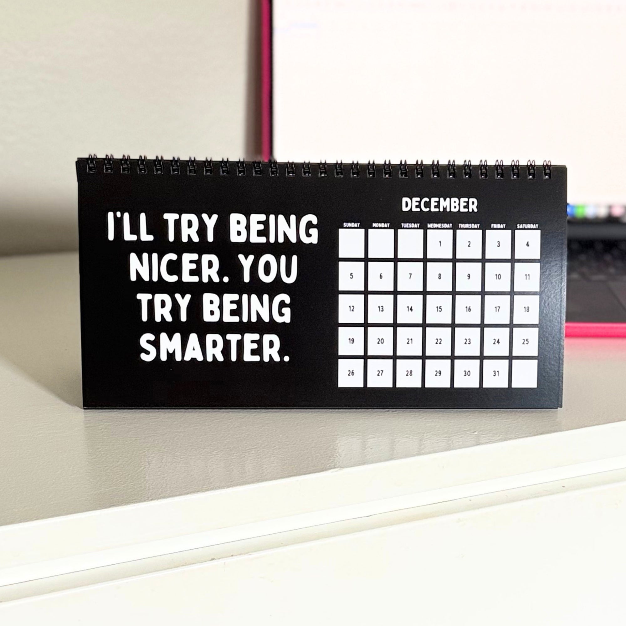 2027 Things I Want To Say At Work But I Can't Calendar