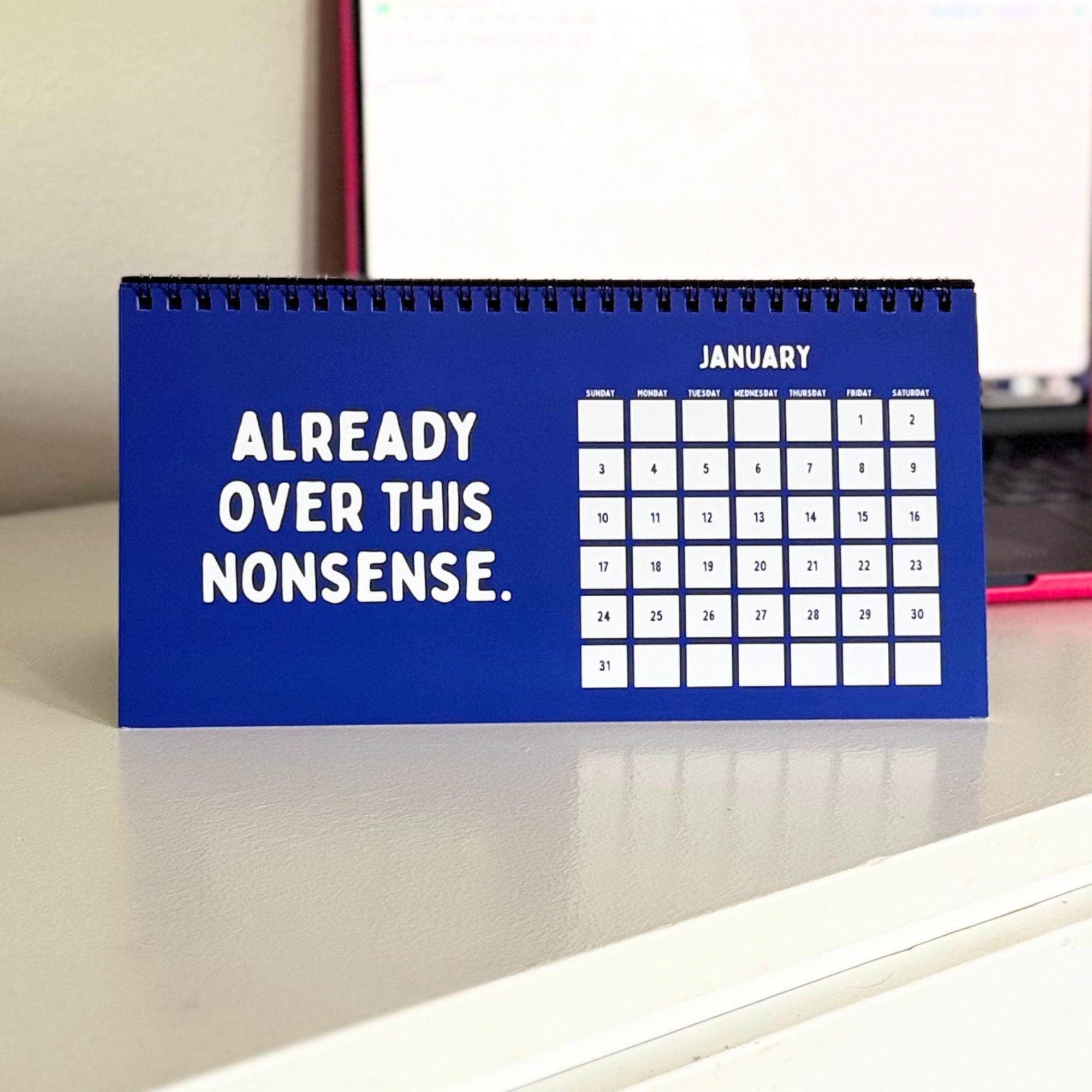 2027 Things I Want To Say (Safe-ish For Work Edition) Calendar
