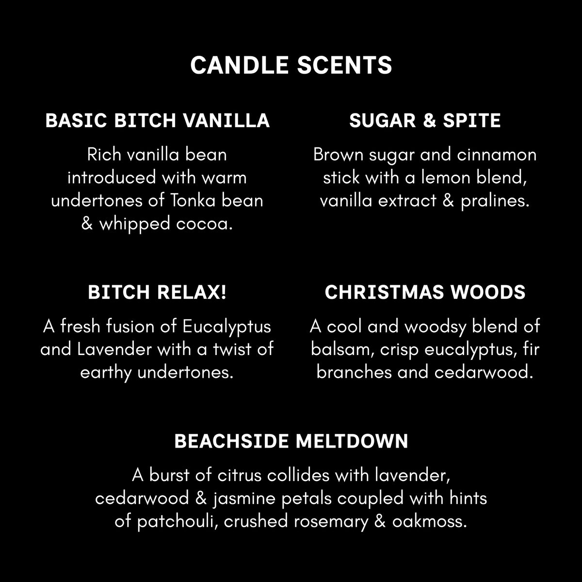 Ho Ho Holy Shit Candle