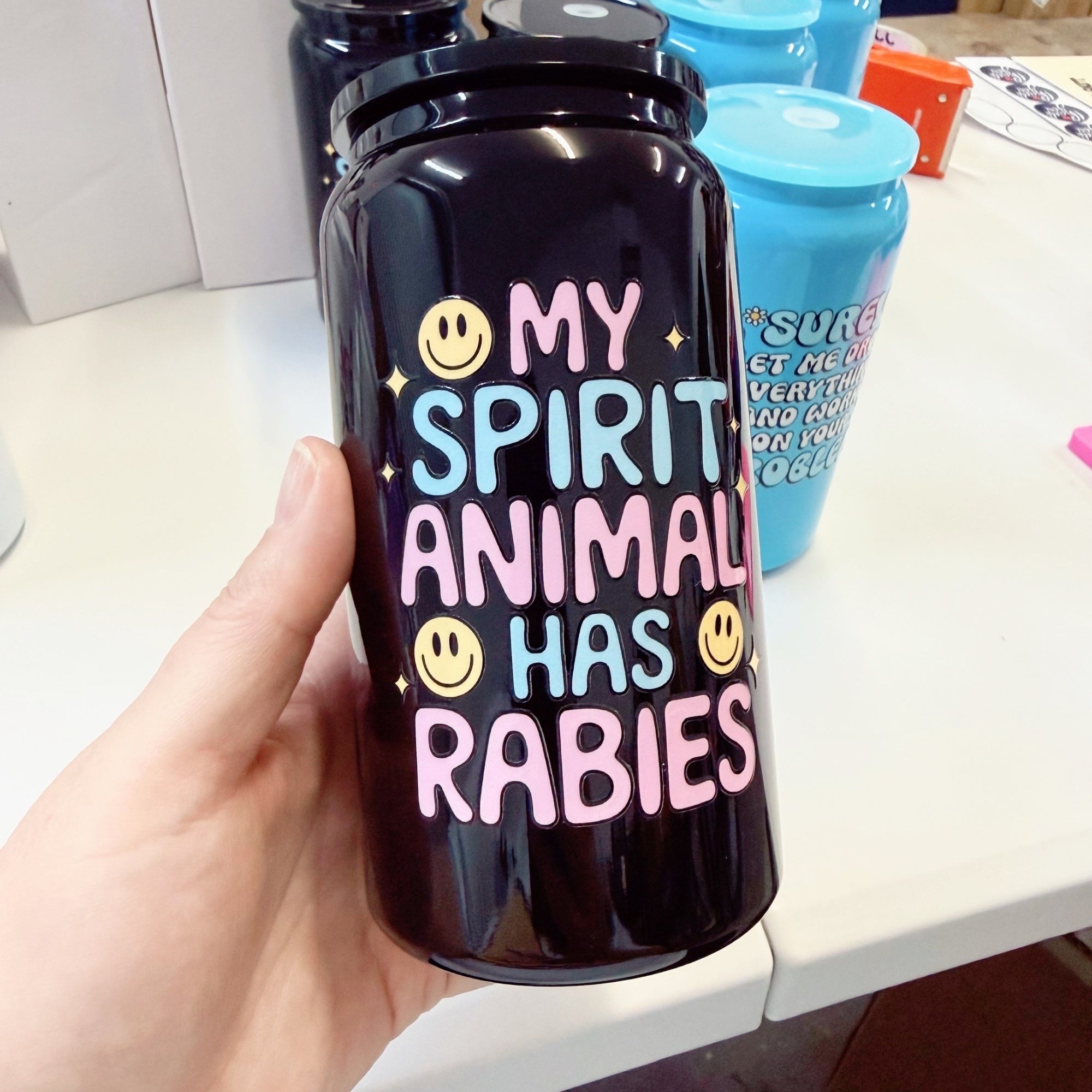 My Spirit Animal Has Rabies Tumbler