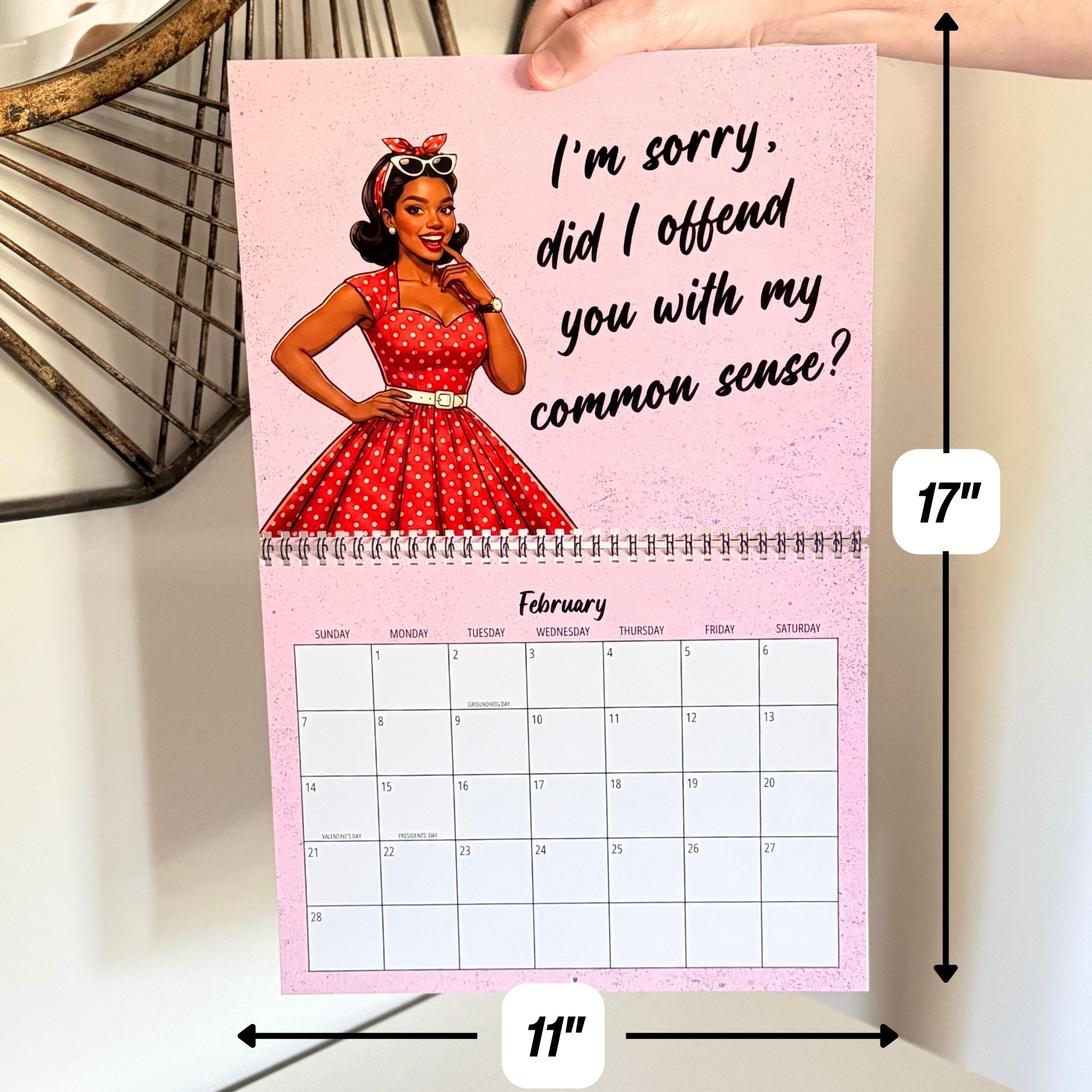2027 I Wish Being a Bitch Paid The Bills Calendar