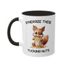 Nutty About Corporate Jargon Mug 11 oz