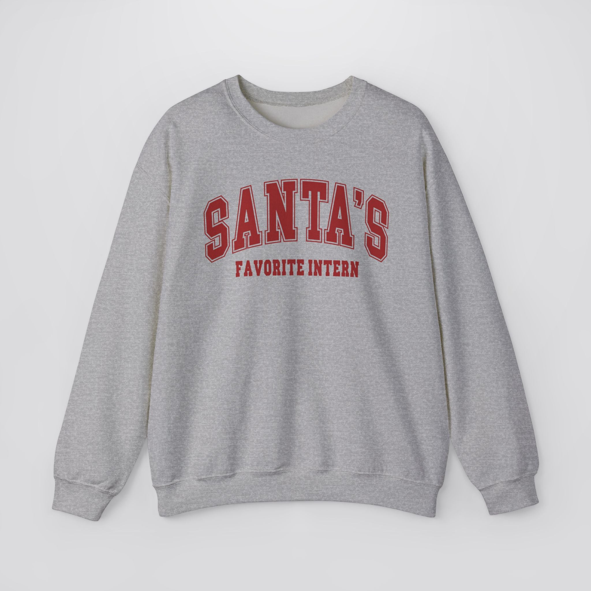 Santa's Favorite Intern Christmas Sweatshirt