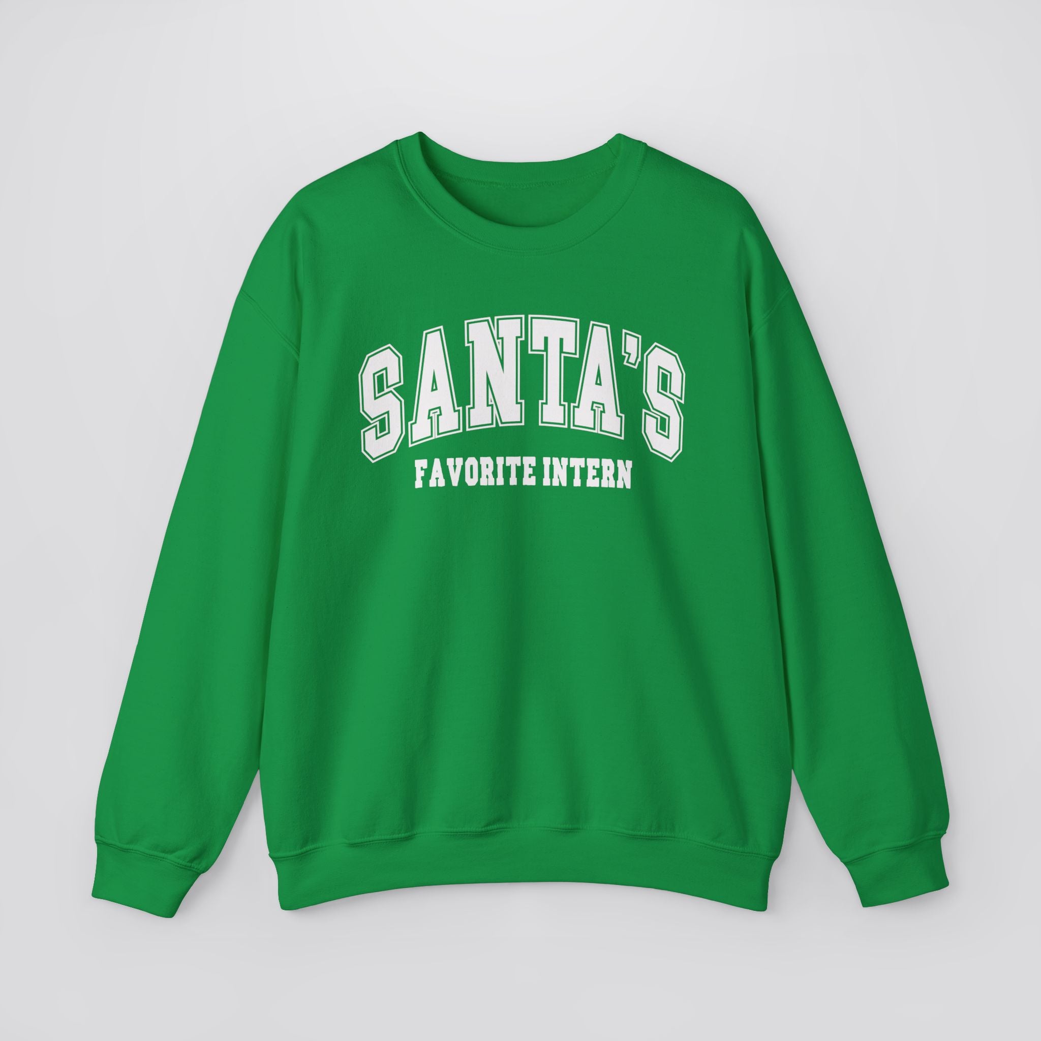 Santa's Favorite Intern Christmas Sweatshirt