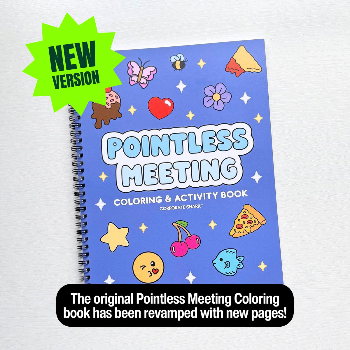 IMPERFECT Pointless Meeting Coloring And Activity Book